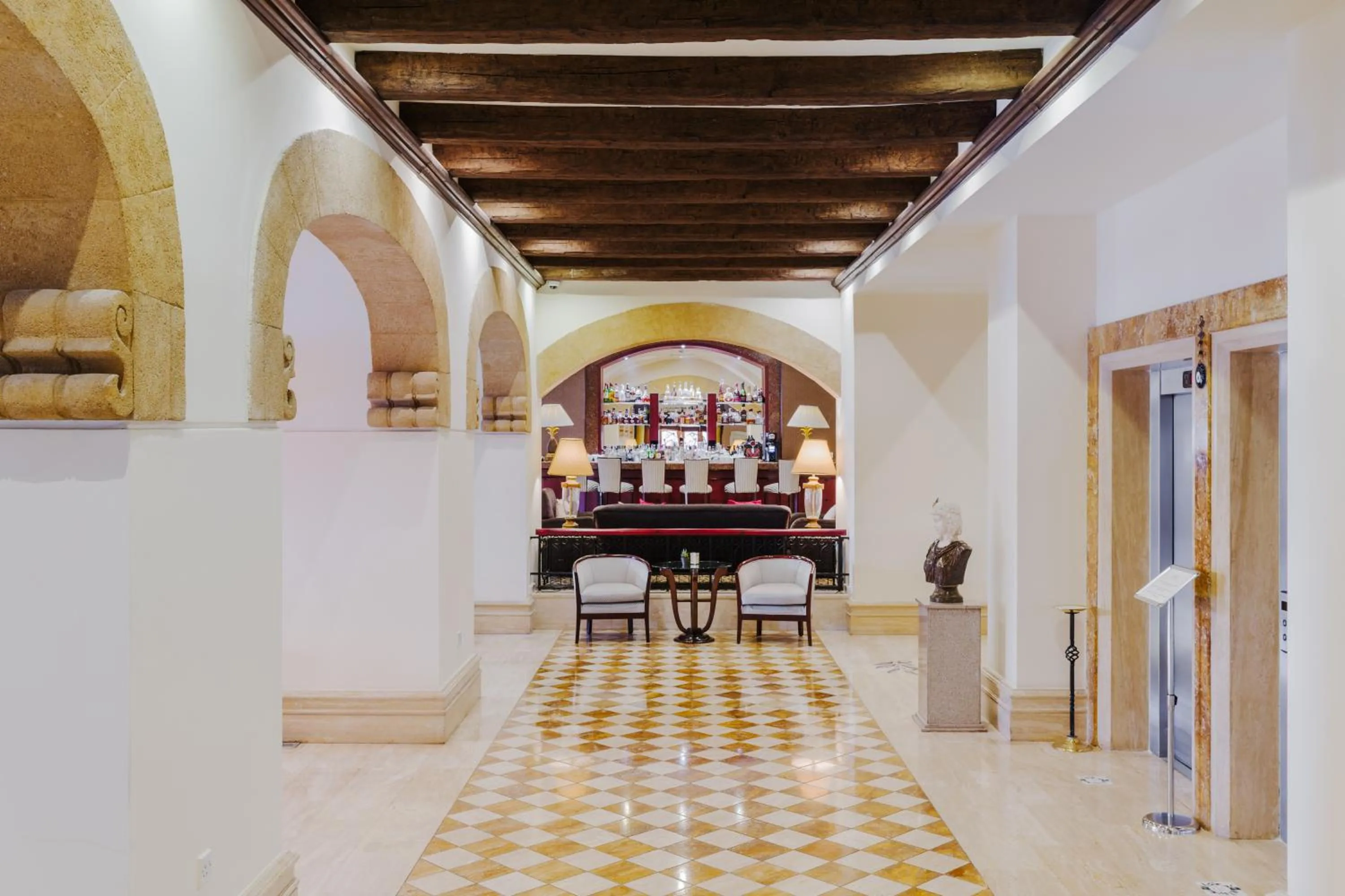 Lobby or reception in The Arkin Colony Hotel