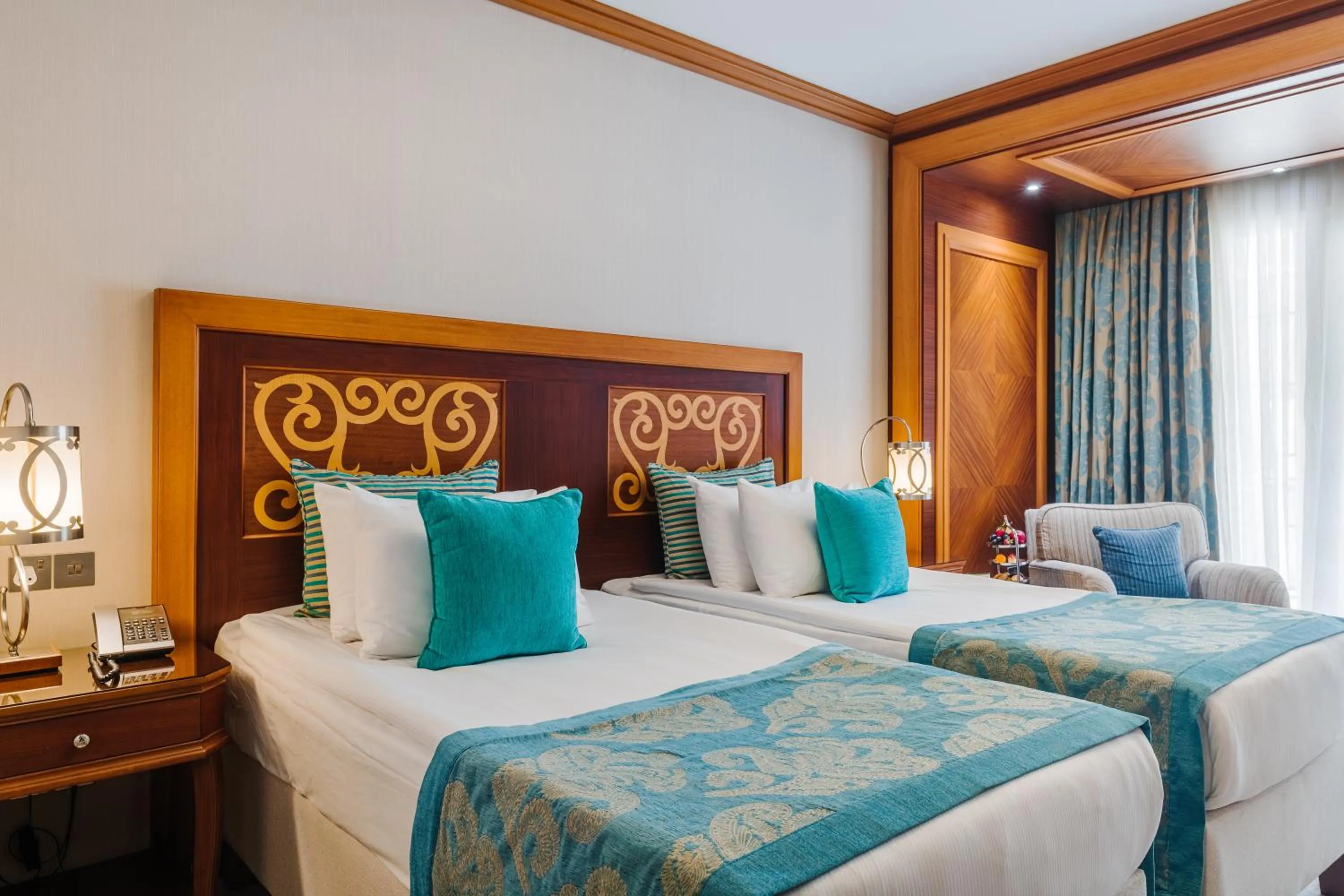 Bed in The Arkin Colony Hotel