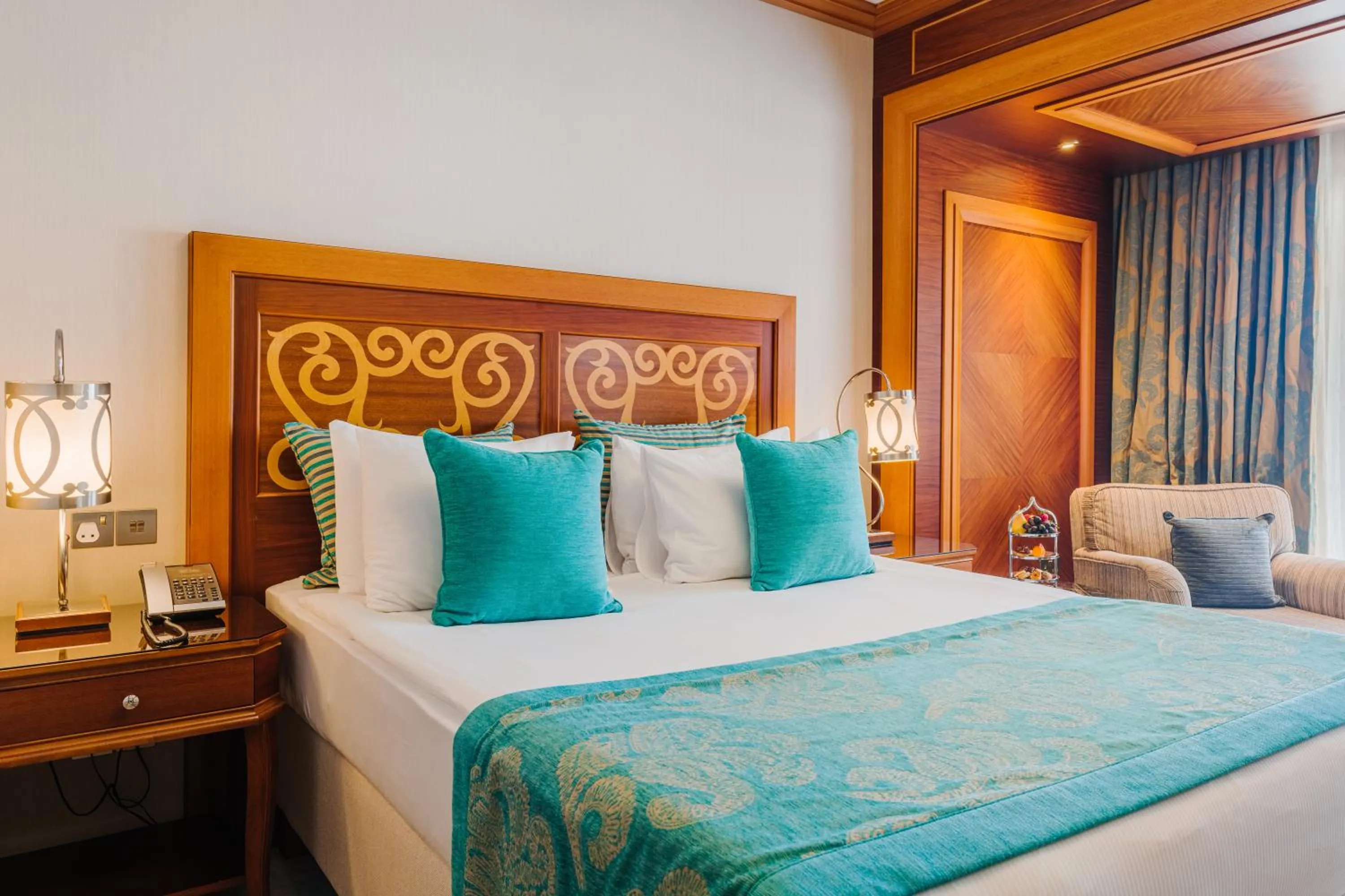 Bed in The Arkin Colony Hotel