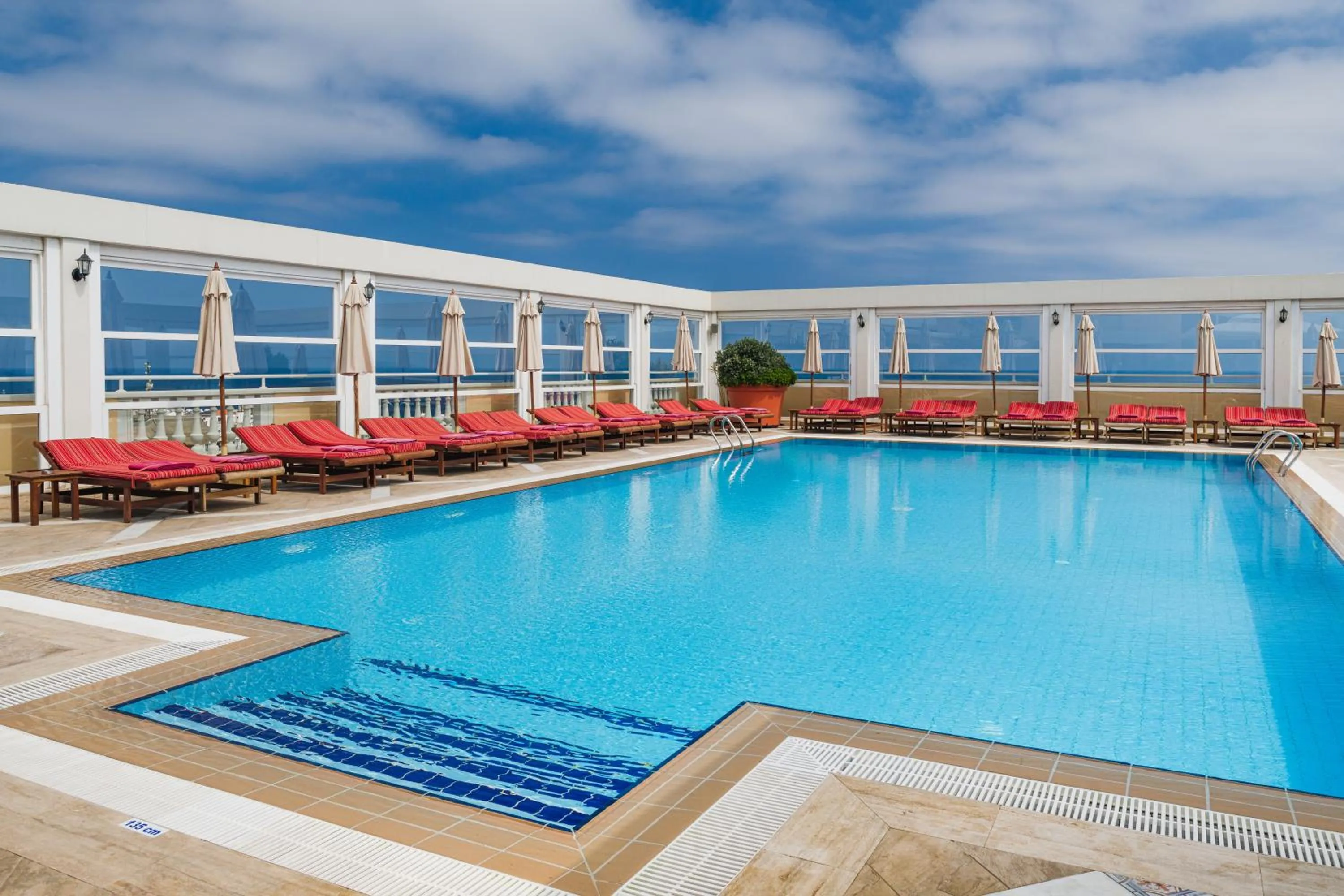 Swimming pool in The Arkin Colony Hotel
