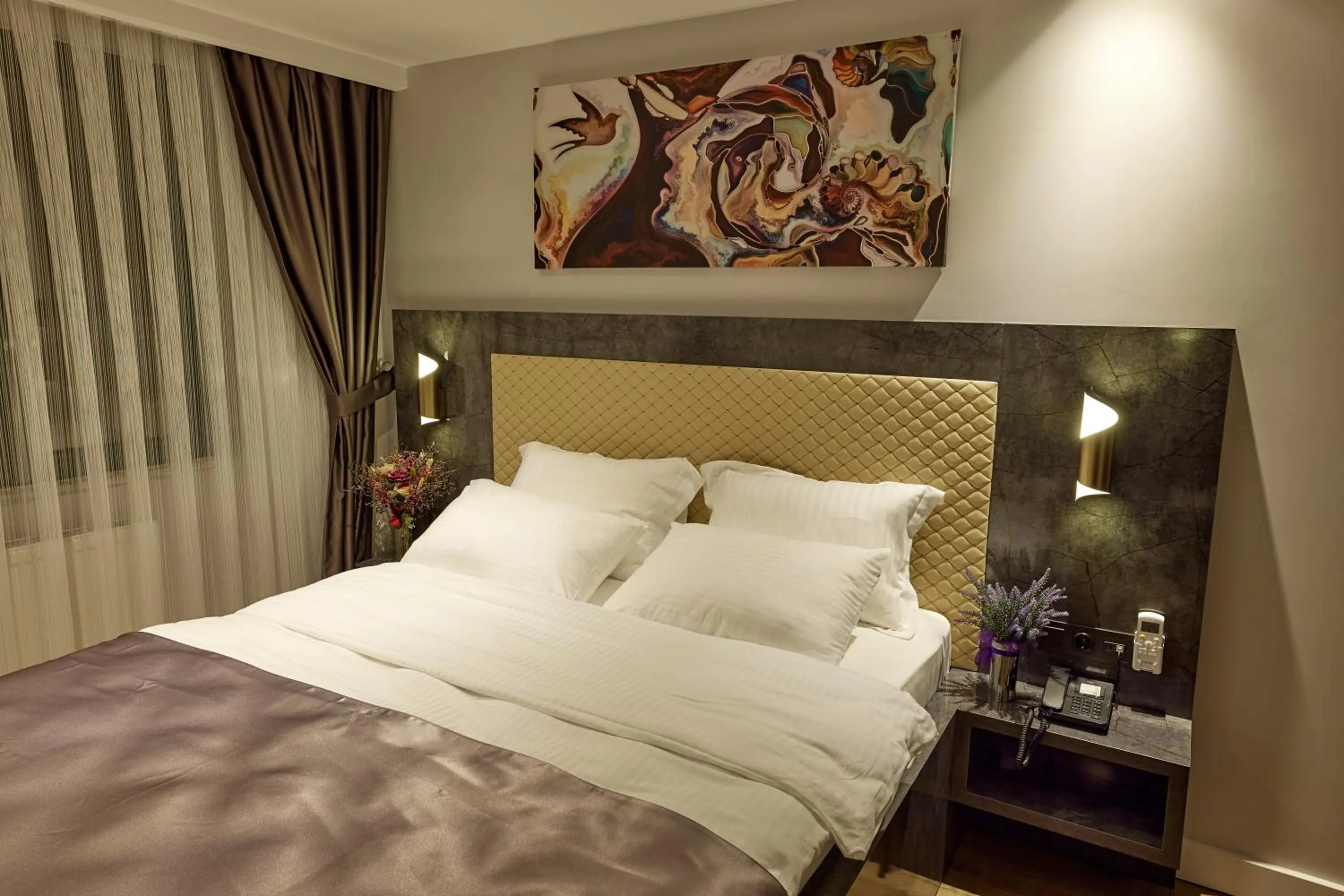 Bed in The Bold Hotel