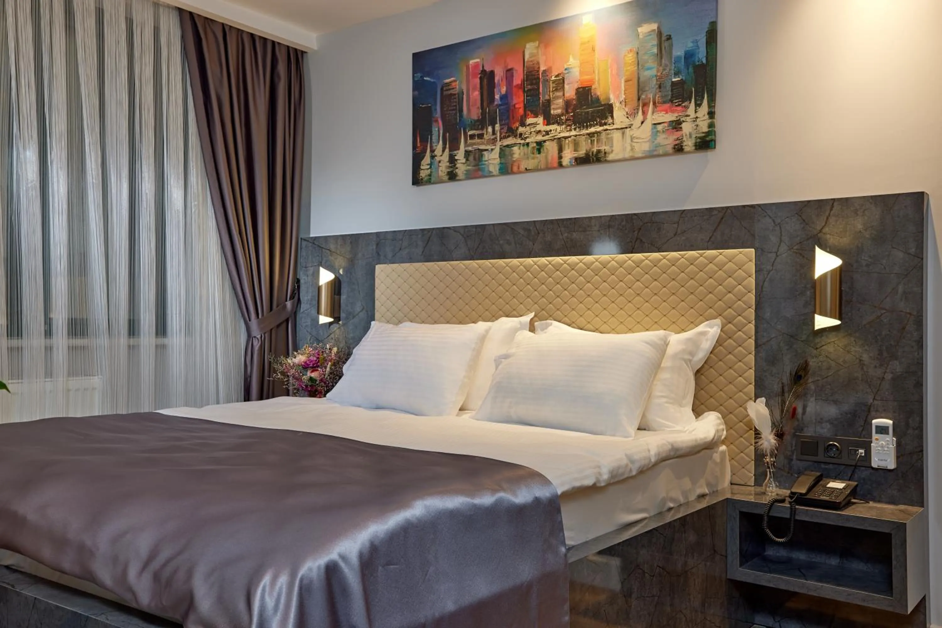 Bed in The Bold Hotel