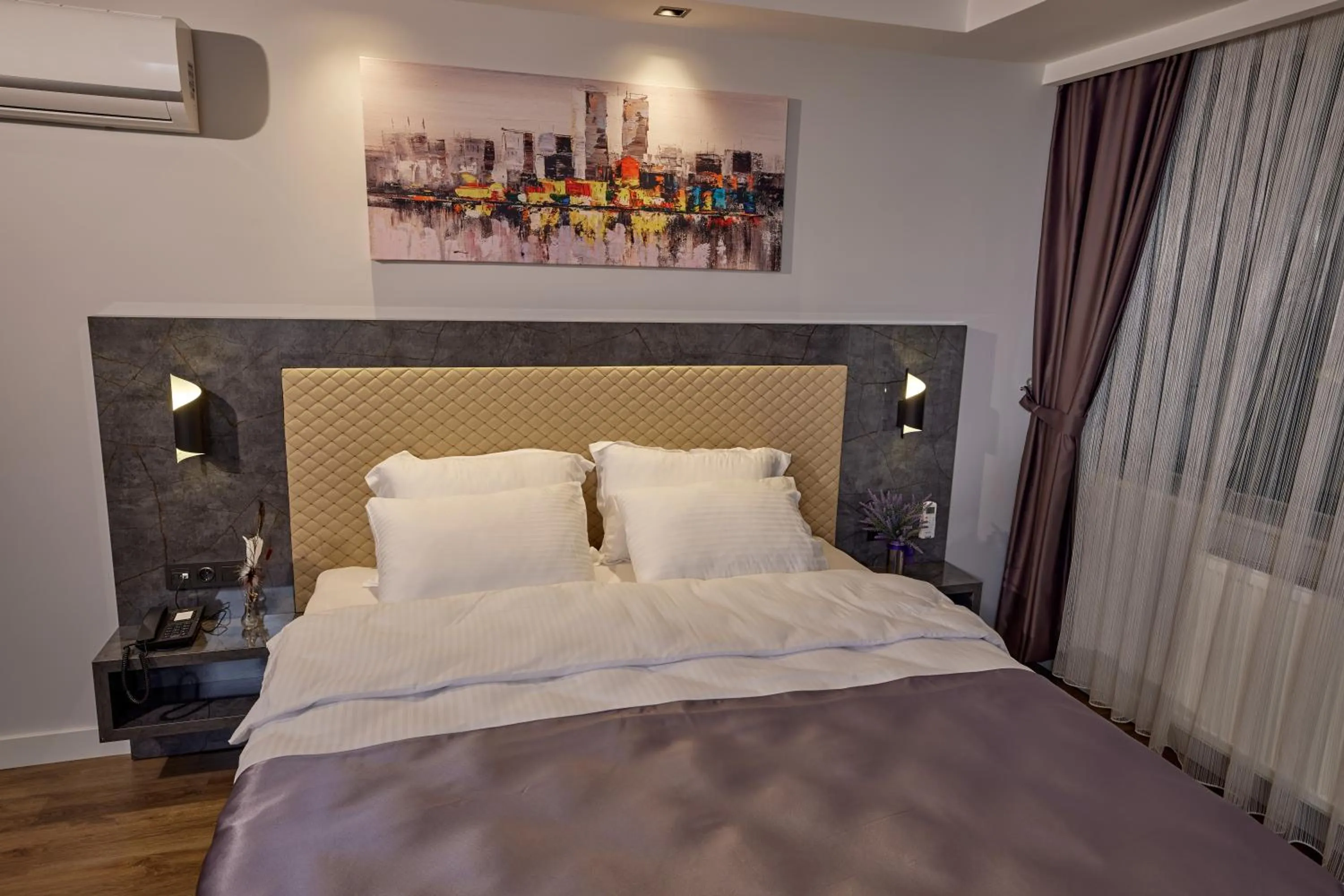 Bed in The Bold Hotel