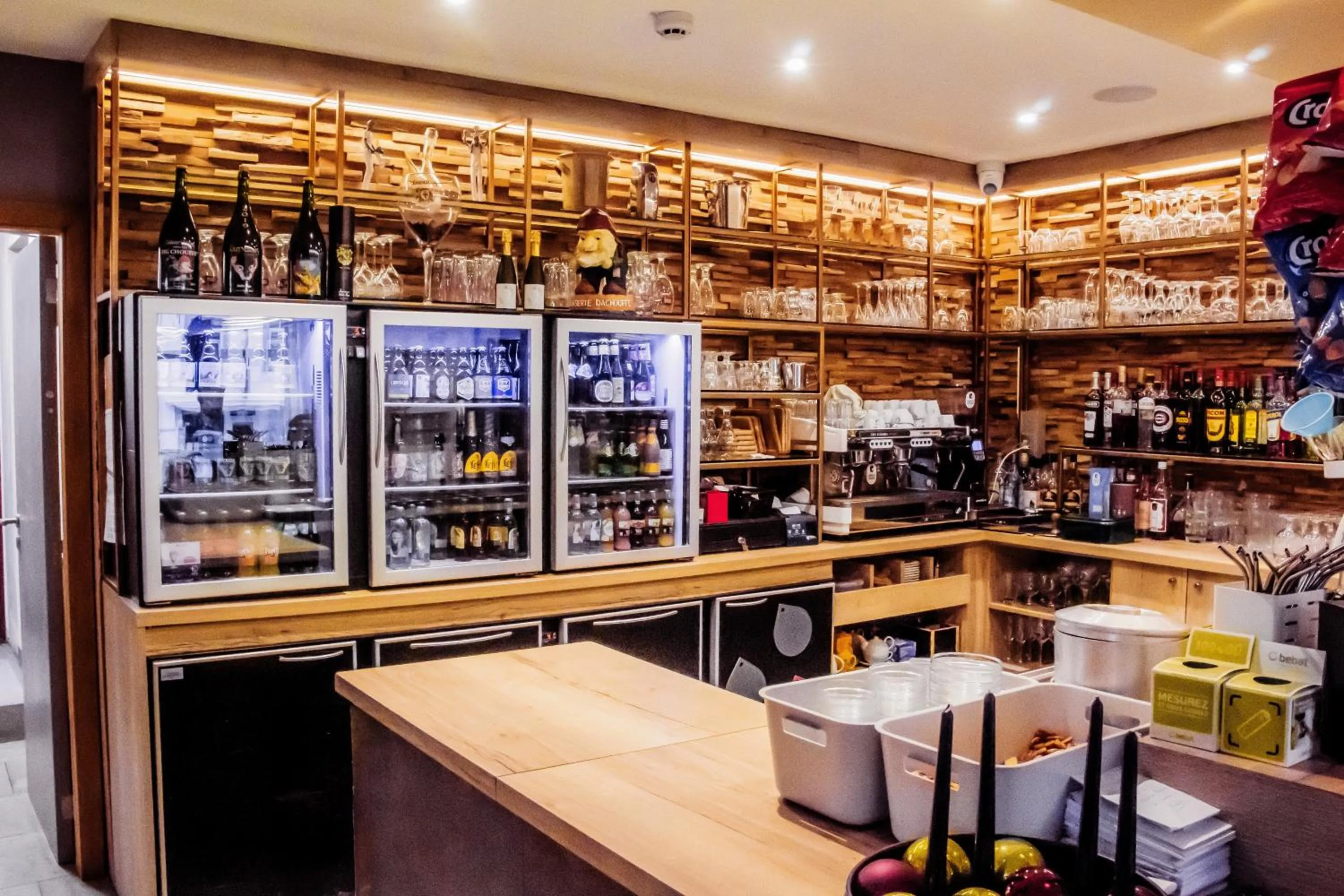 Lounge or bar in Hotel des Postes