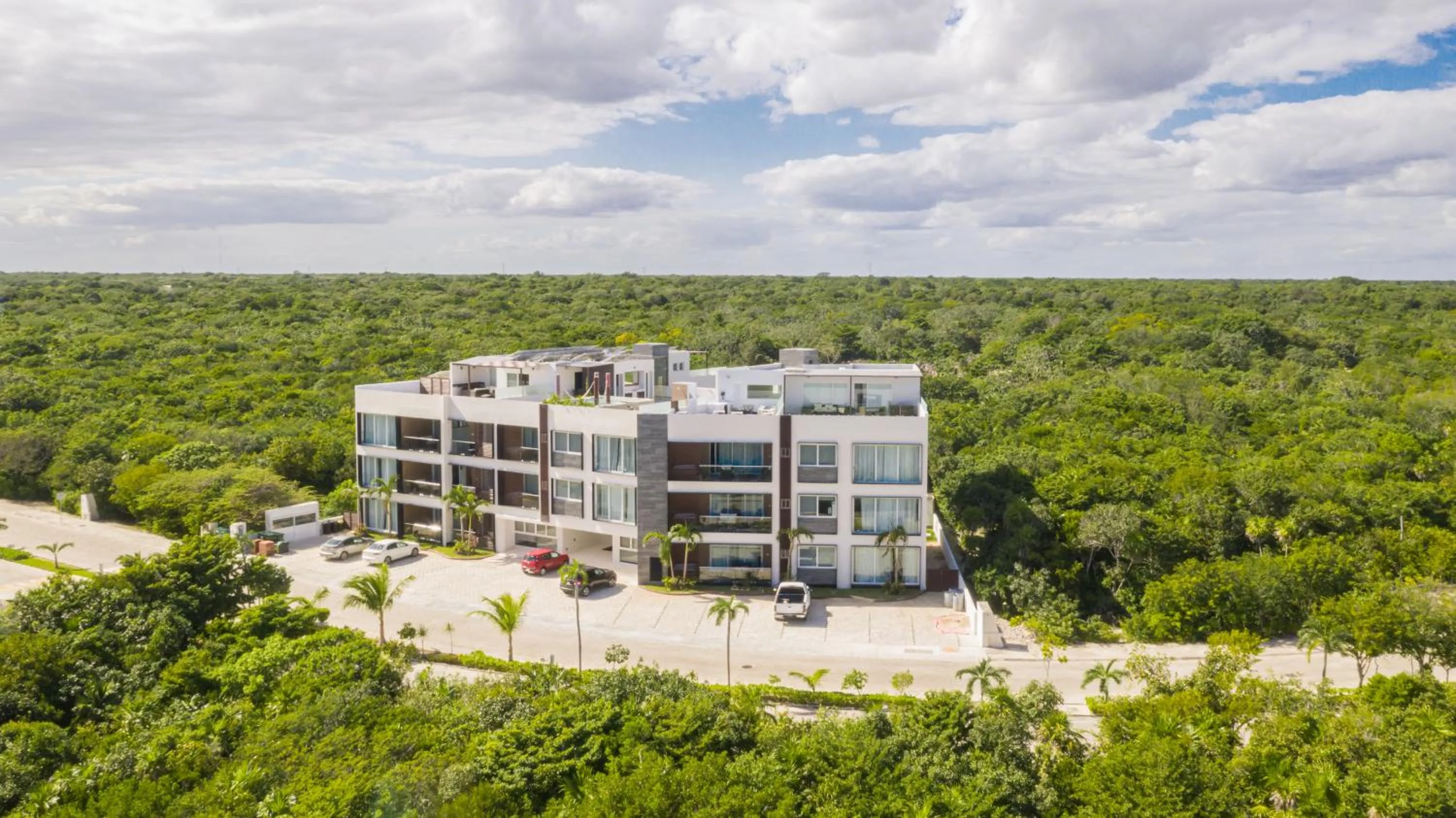 Property building in Fabulous & Exclusive Apartments With Sea View Pool BBQ Garden