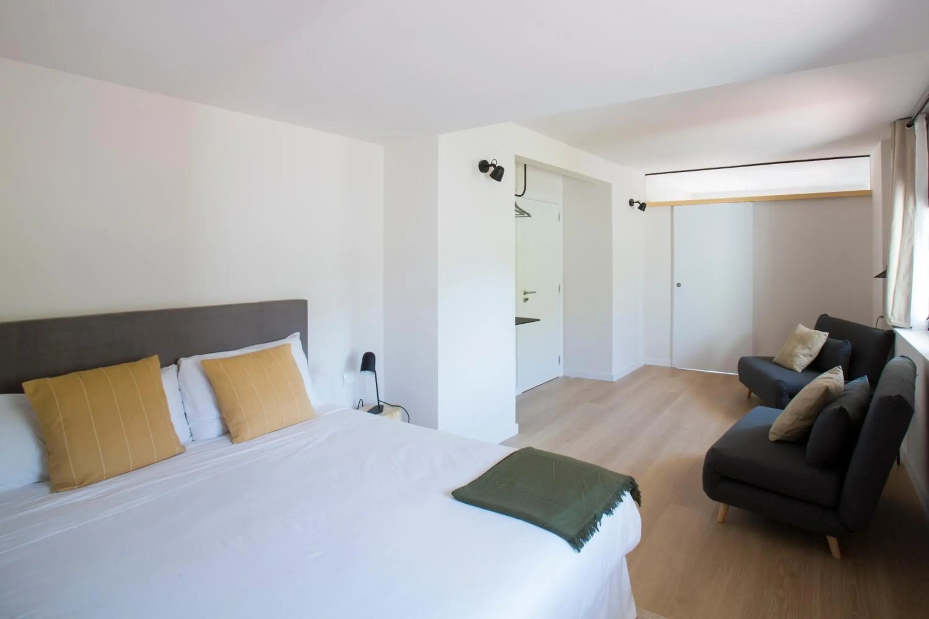 Family Double Room - single occupancy in Hotel Rural Mas de l'Illa Family Double Room - single occupancy in Hotel Rural Mas de l'Illa