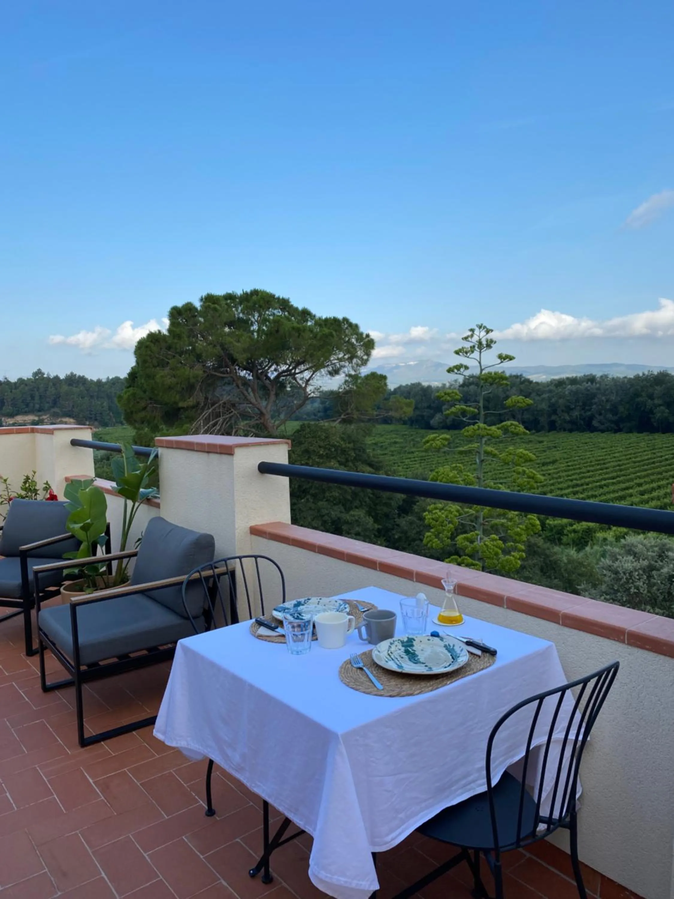 Balcony/Terrace in Hotel Rural Mas de l'Illa