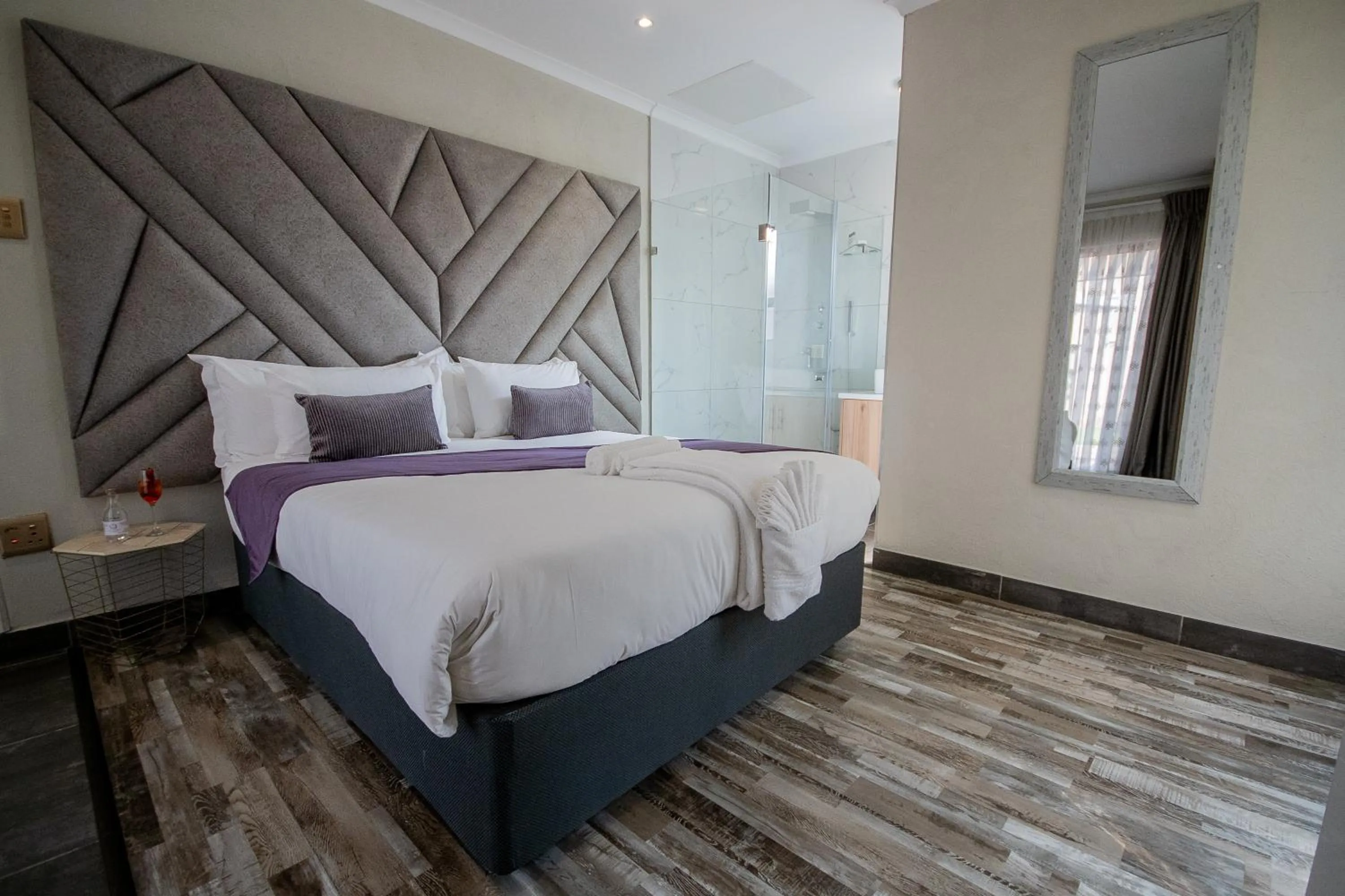 Bed in Lefa Boutique Hotel