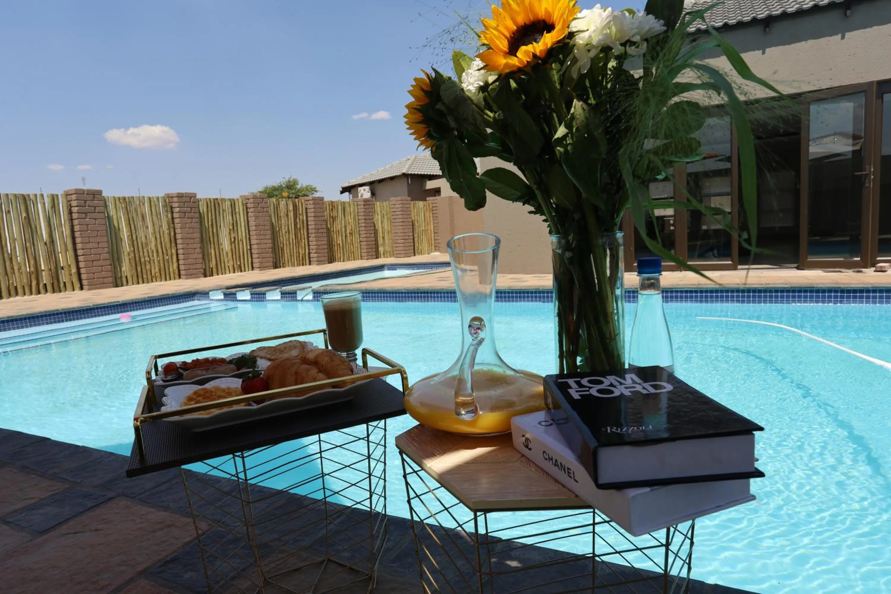 Swimming pool in Lefa Boutique Hotel