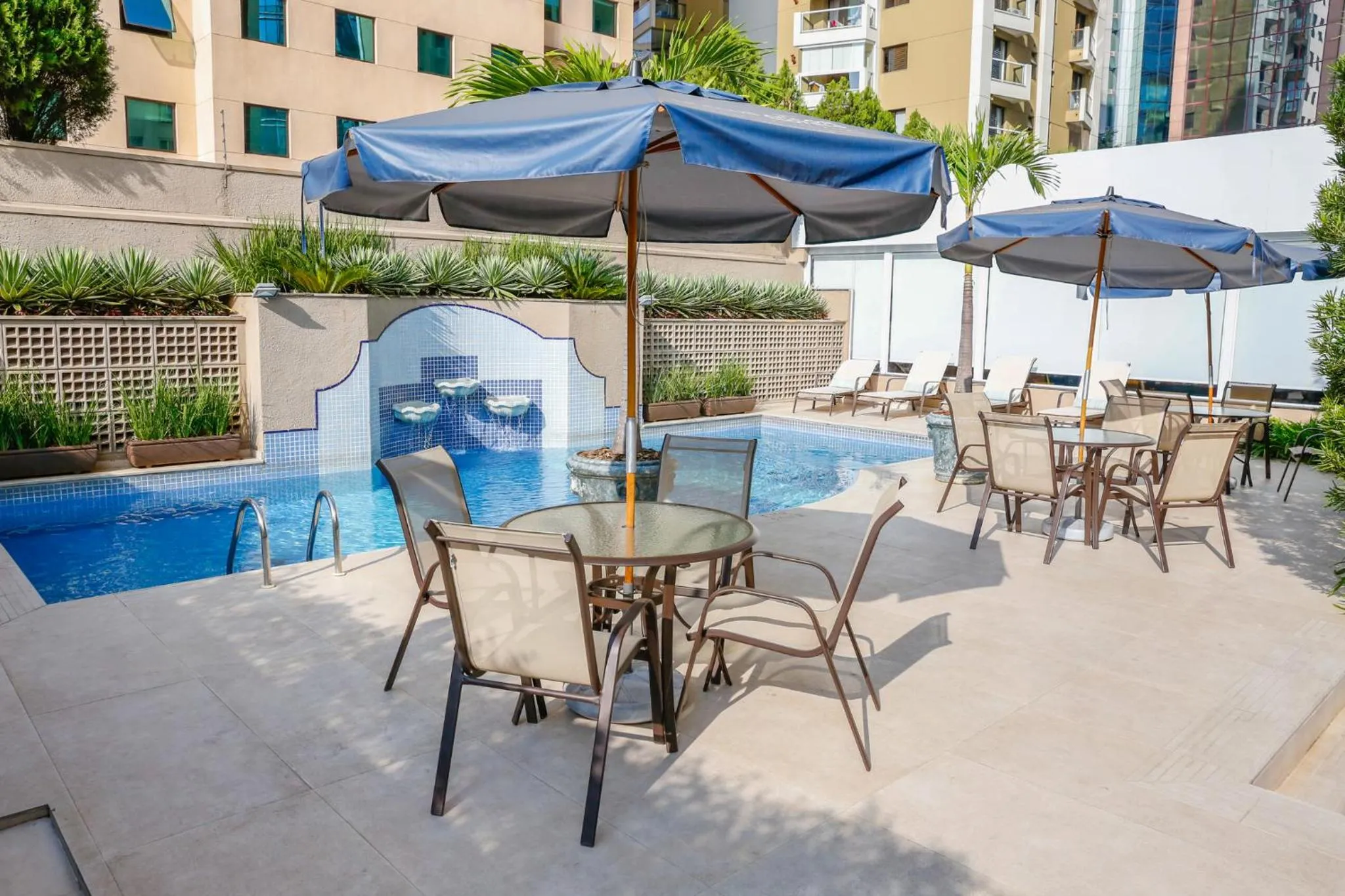 Swimming pool in Lindo Flat REFORMADO no coração da Vila Olimpia