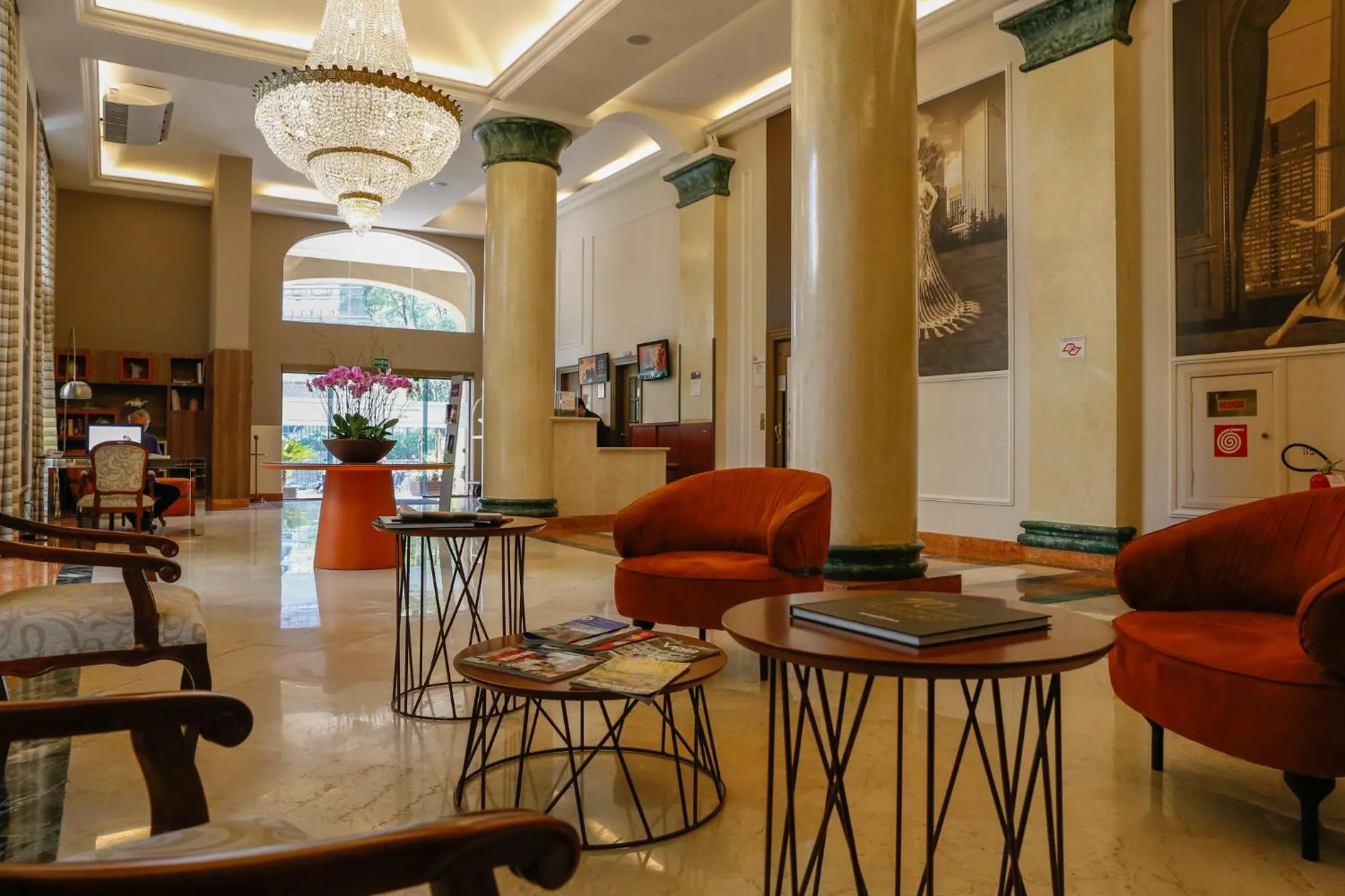 Lobby or reception in Lindo Flat REFORMADO no coração da Vila Olimpia