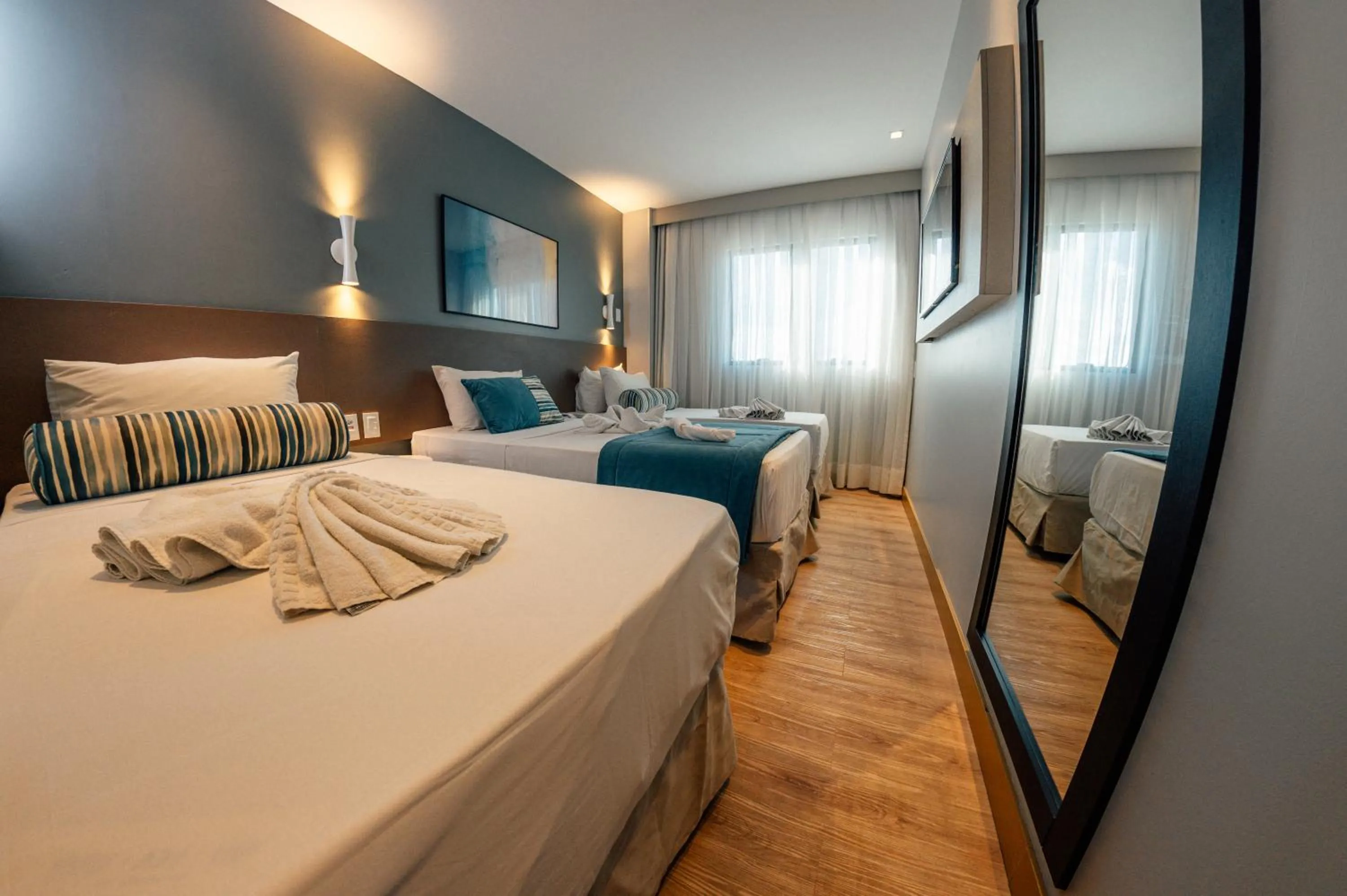 Bed in Hotel Água de Coco