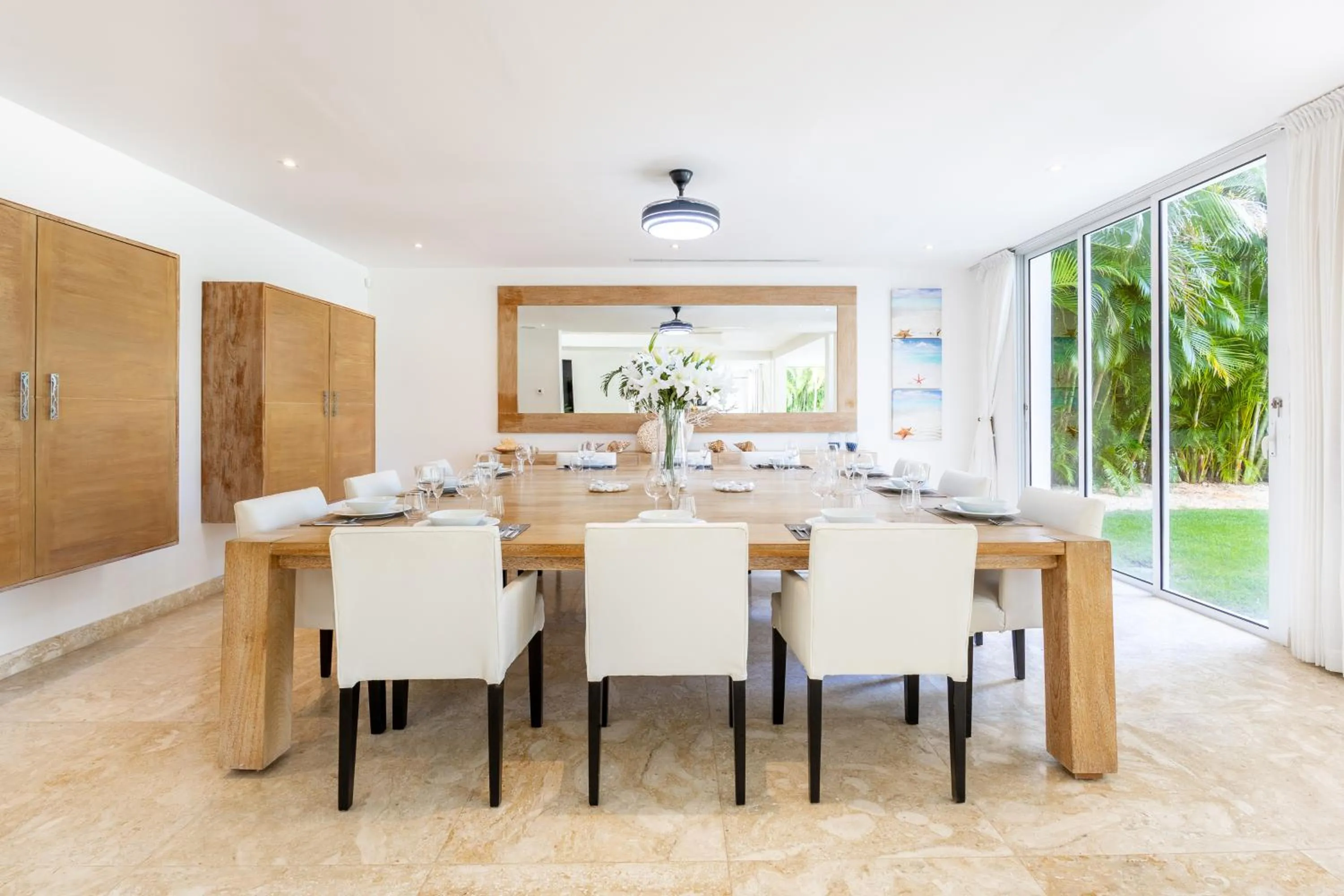 Seating area in Luxury Rentals in Punta Cana - Exclusive Waterfall Villa with Private Pool, BBQ, Maid, Golf