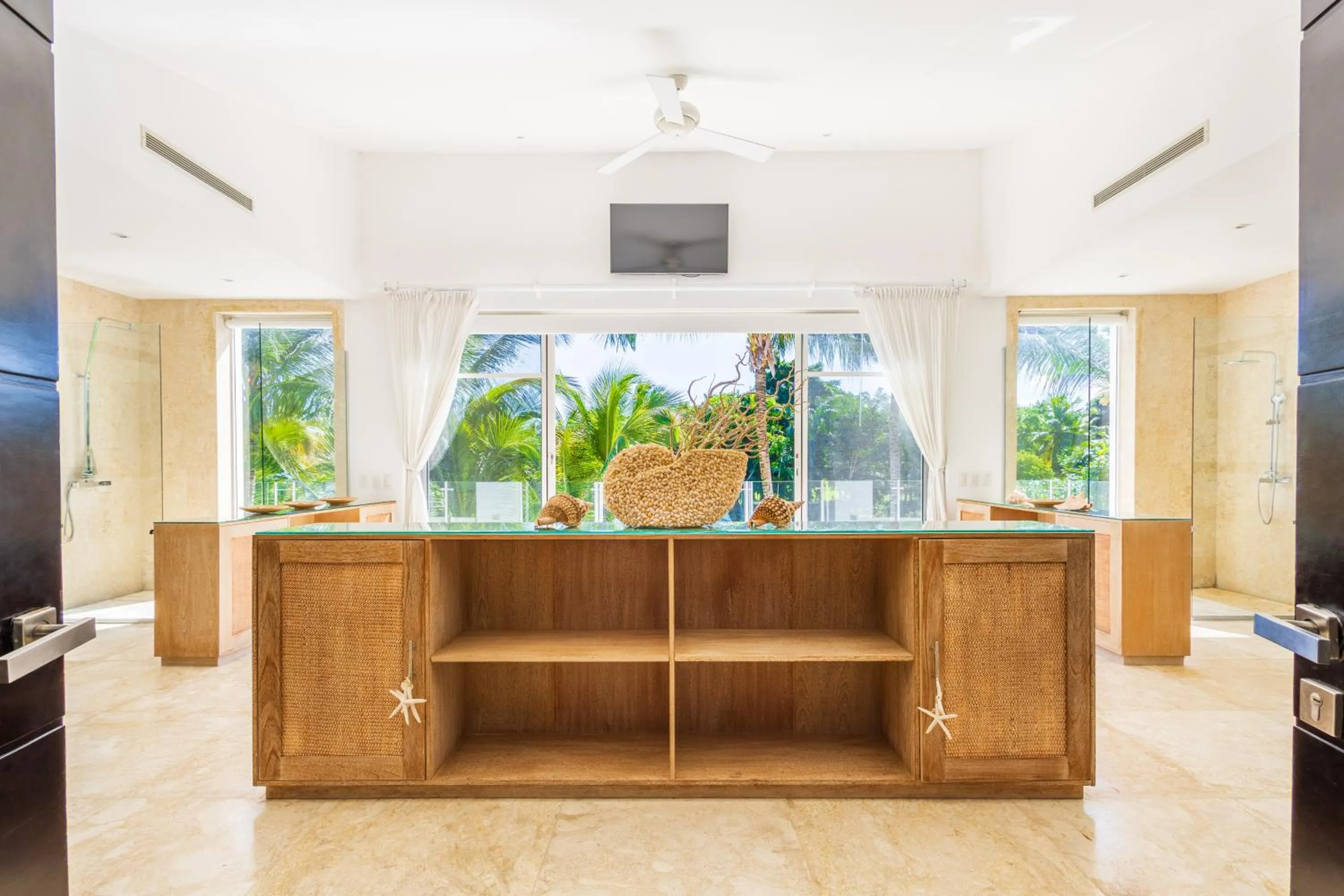 Bed in Luxury Rentals in Punta Cana - Exclusive Waterfall Villa with Private Pool, BBQ, Maid, Golf