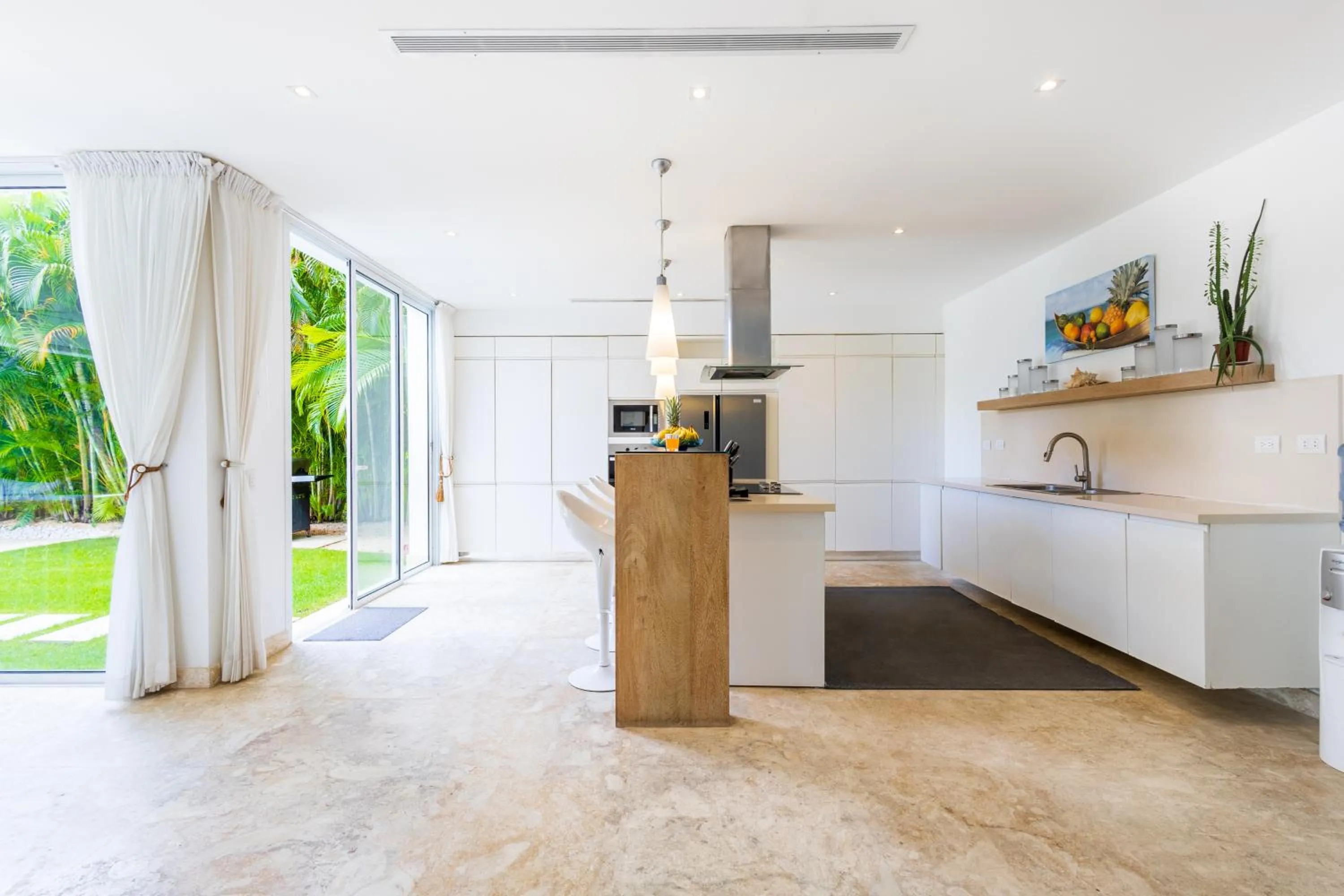 Seating area in Luxury Rentals in Punta Cana - Exclusive Waterfall Villa with Private Pool, BBQ, Maid, Golf