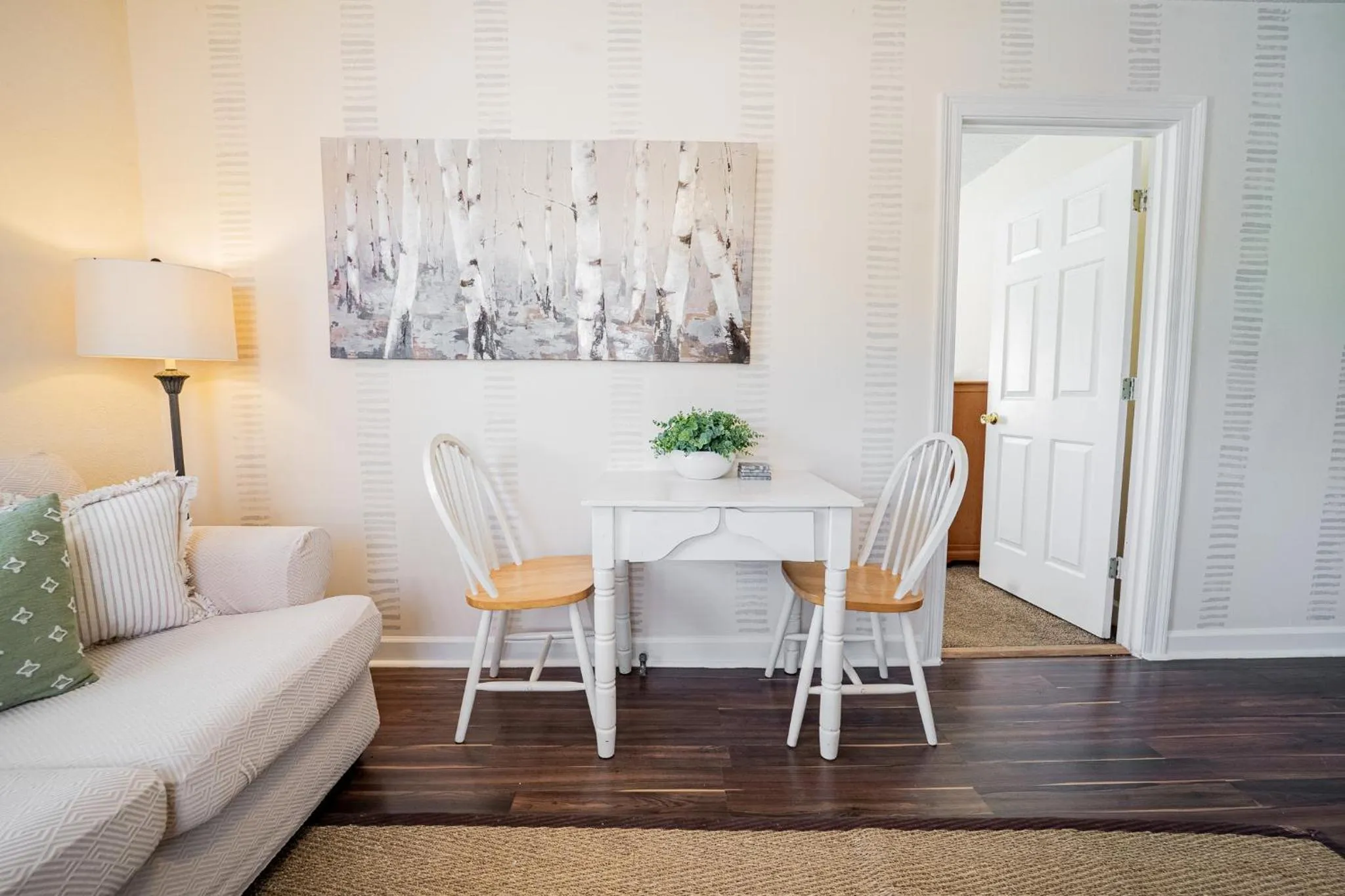 Living room in The Flats on Florida St - Super Comfy 2-Bedroom Apartments