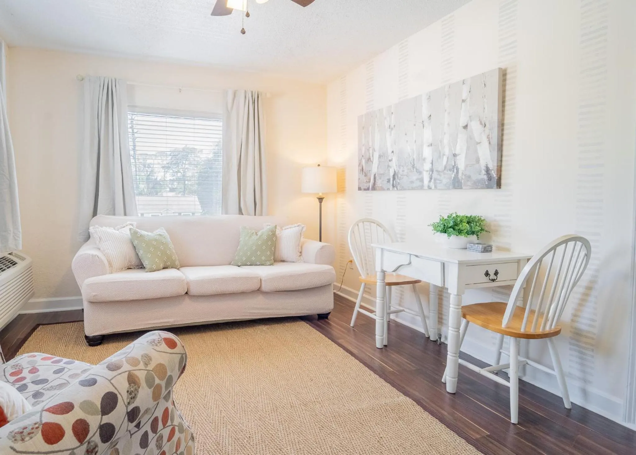 Living room in The Flats on Florida St - Super Comfy 2-Bedroom Apartments