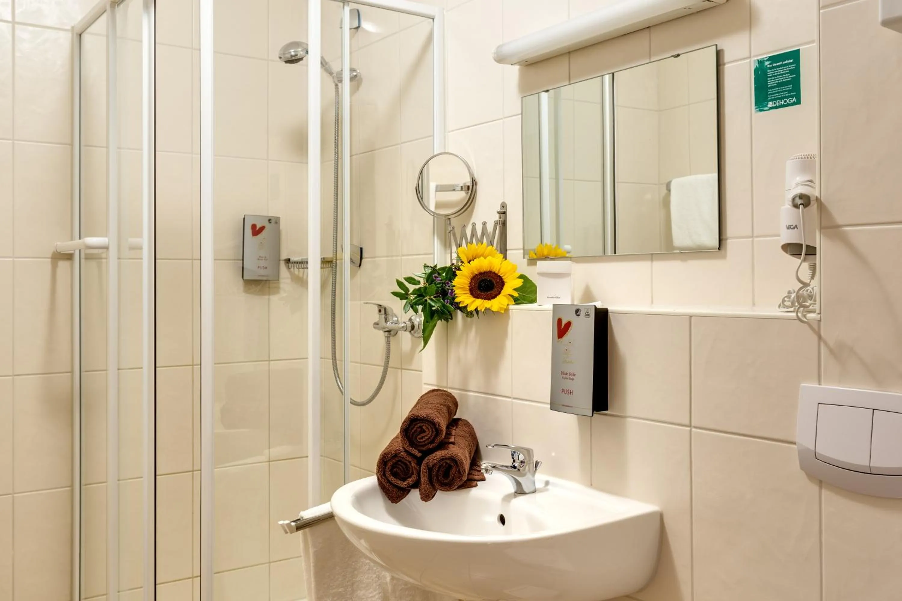 Bathroom in Hotel Die Kleine Blume