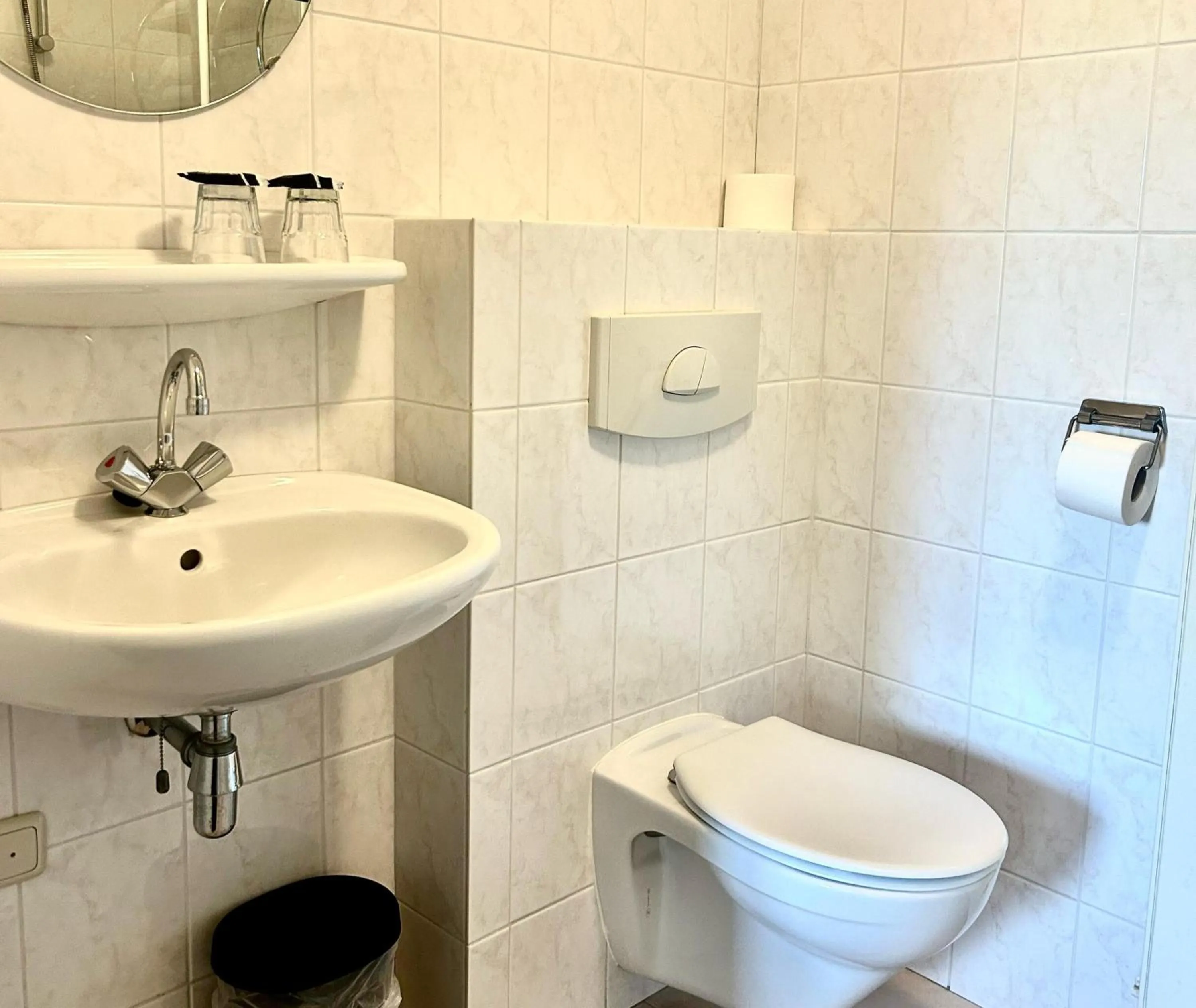 Bathroom in Hotel De Barones