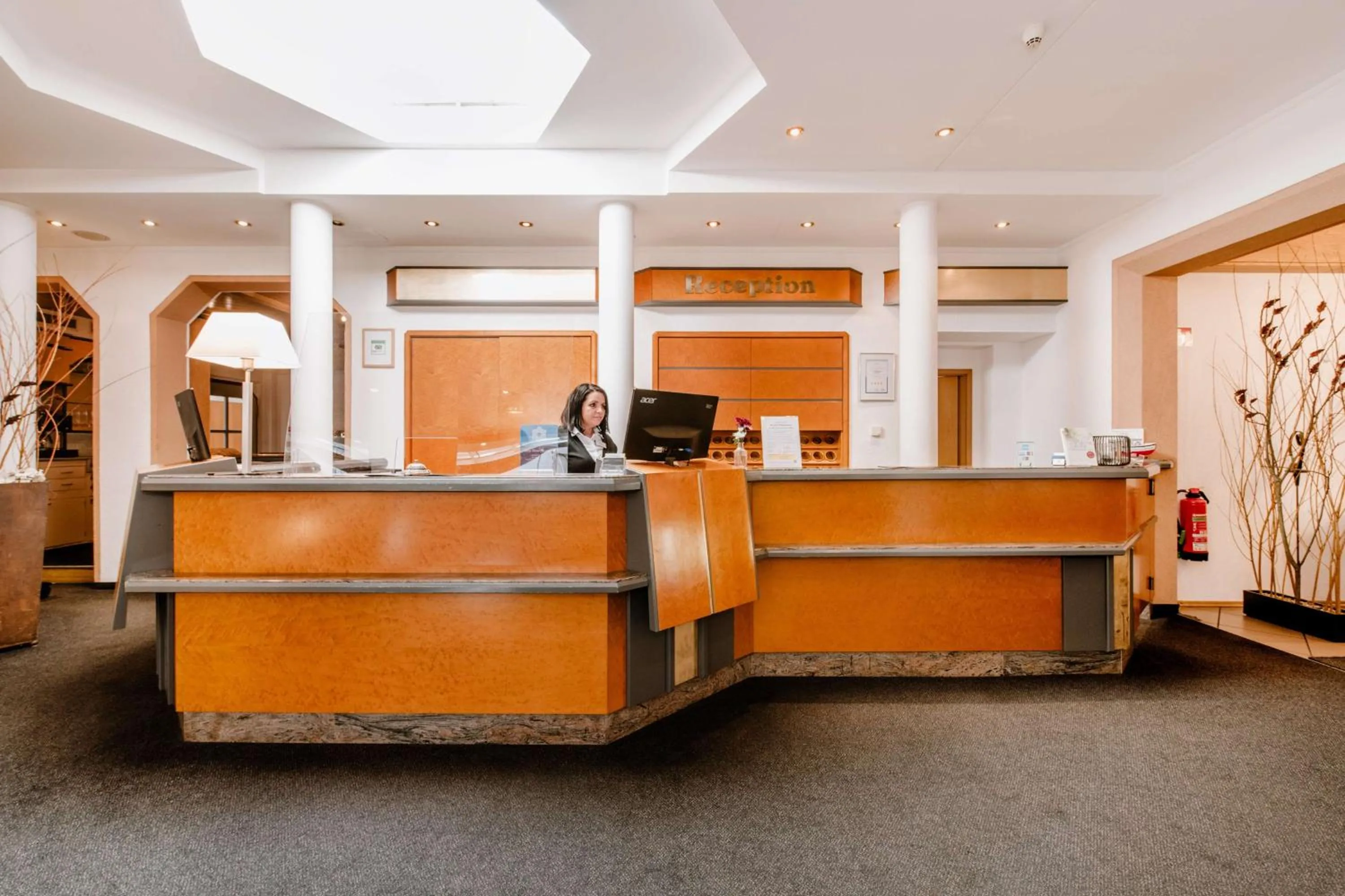 Lobby or reception in Hotel Empfinger Hof, Sure Hotel Collection by Best Western