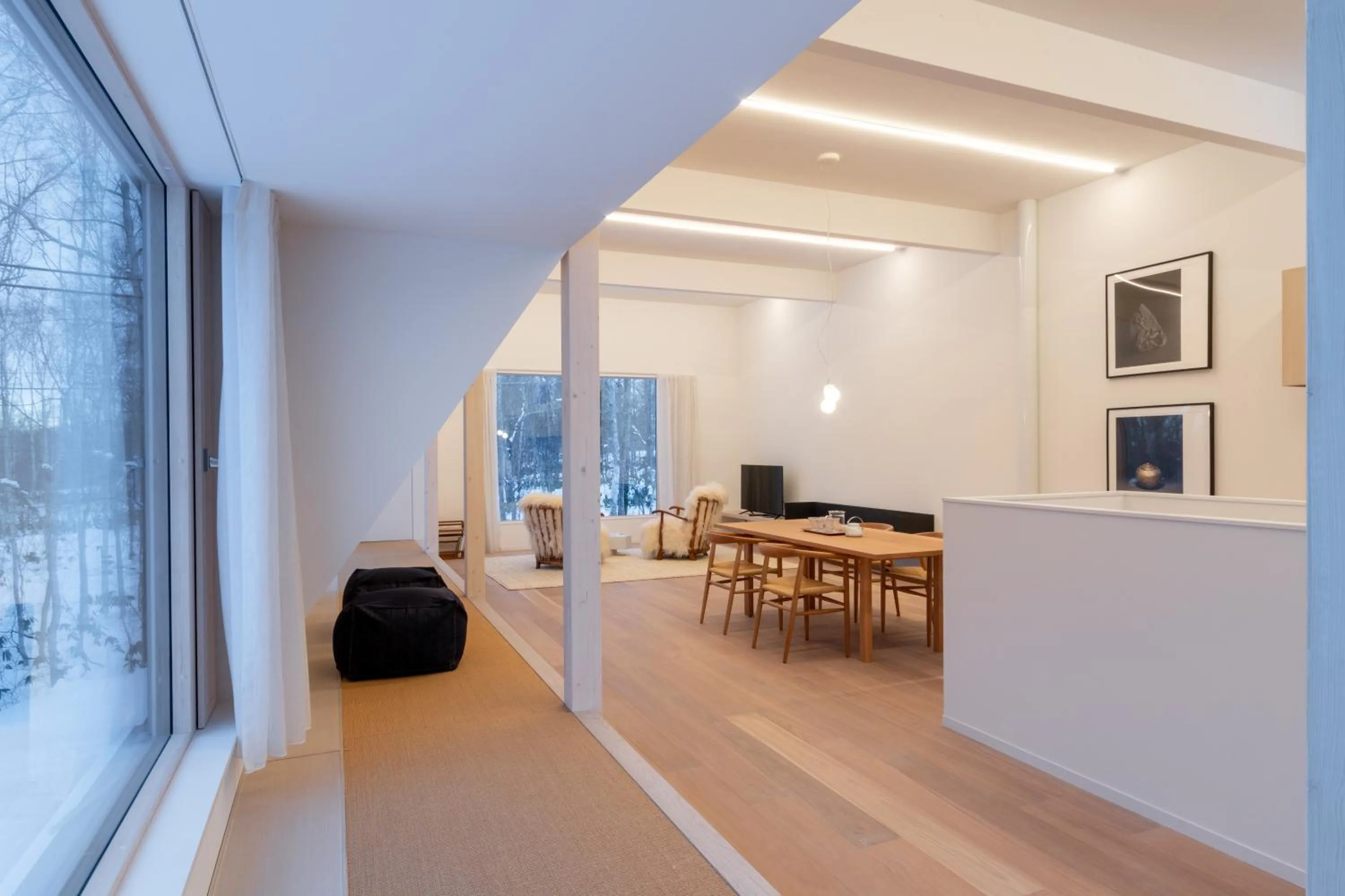 Living room in Chalet W by H2 Life