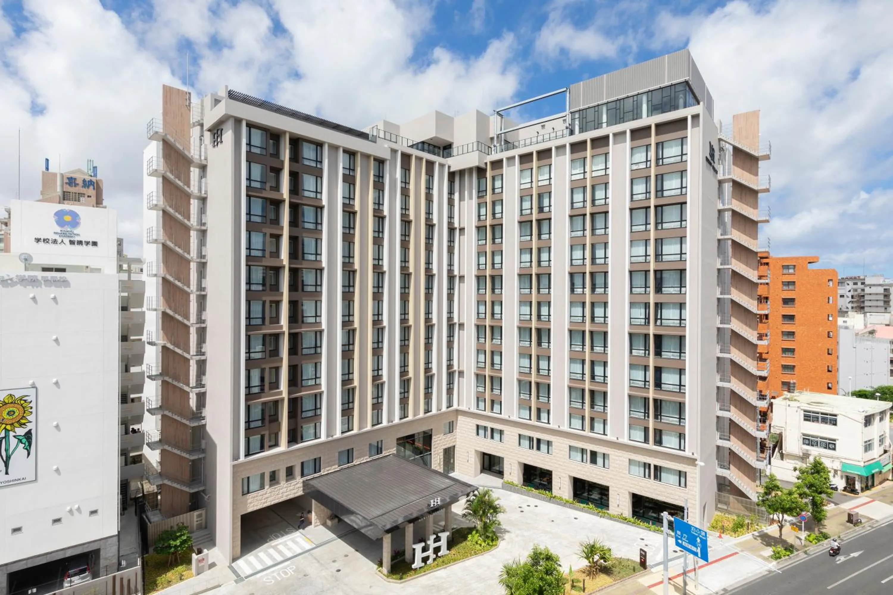 Property building in Hewitt Resort Naha