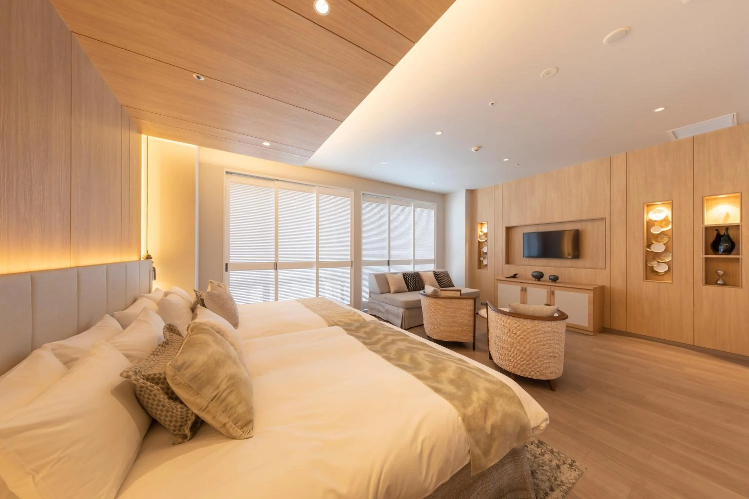 Photo of the whole room, Bed in Hewitt Resort Naha