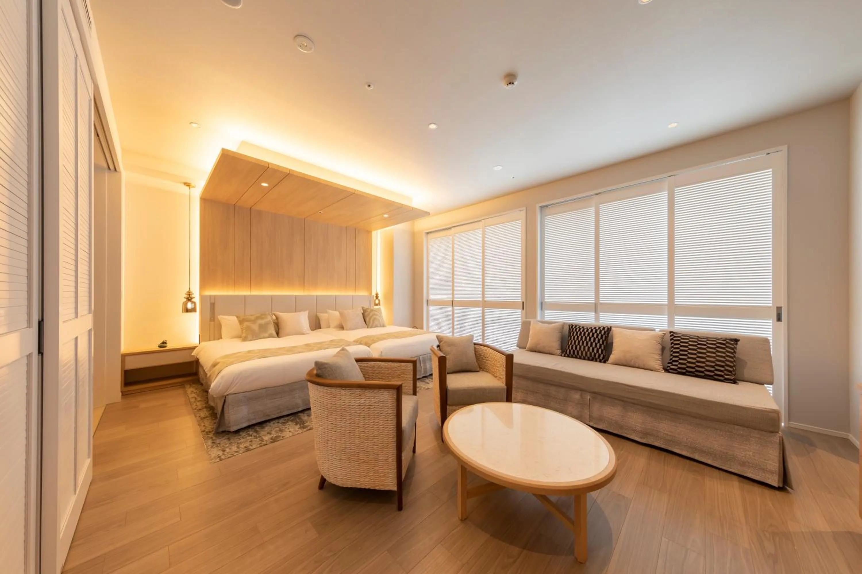 Photo of the whole room, Bed in Hewitt Resort Naha