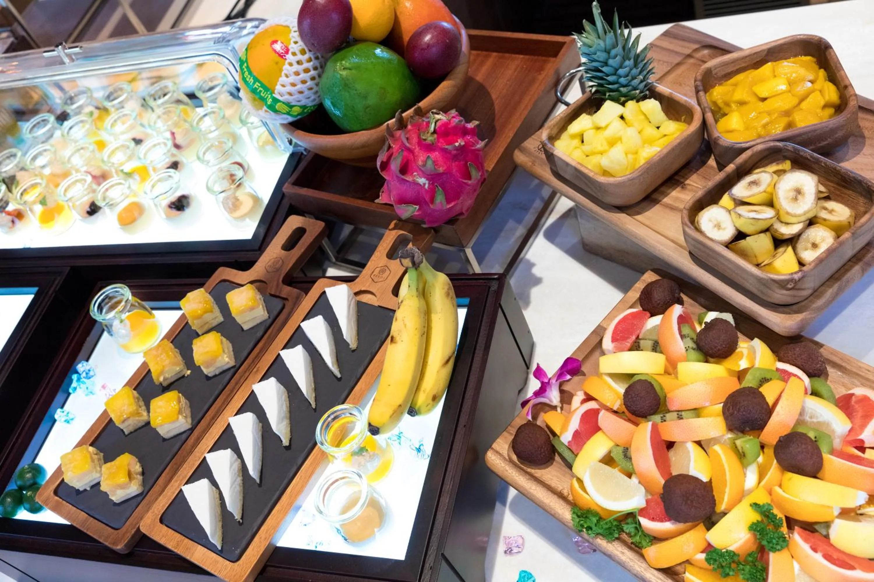 Buffet breakfast in Hewitt Resort Naha