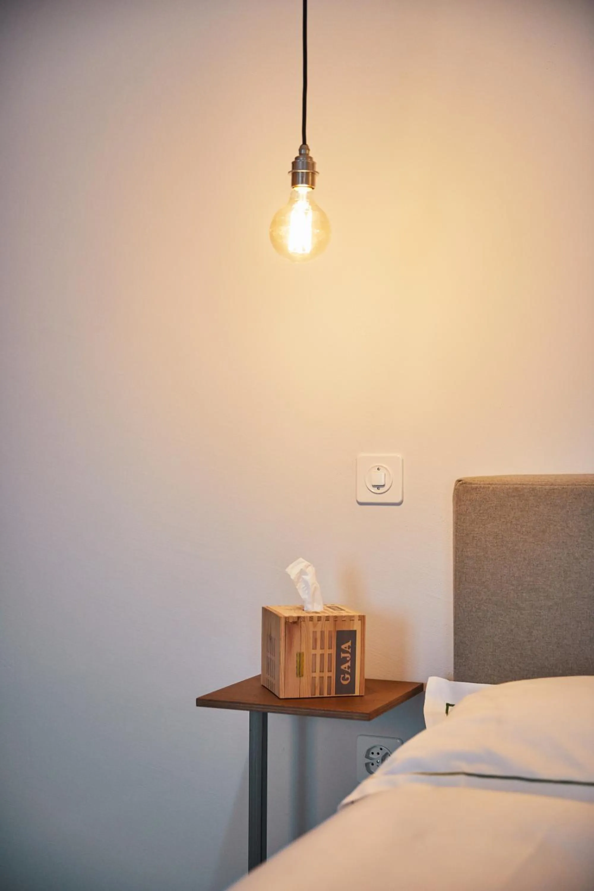 Decorative detail, Bed in Italian Lifestyle Hotel & Osteria Chartreuse