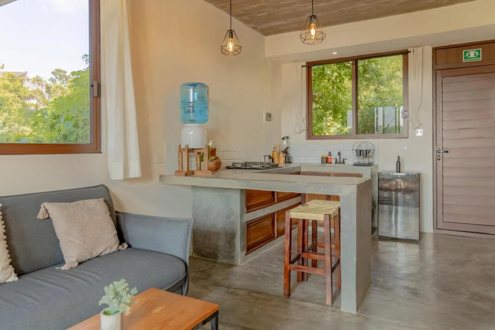 Kitchen or kitchenette in Casa Mauna Boutique Hotel