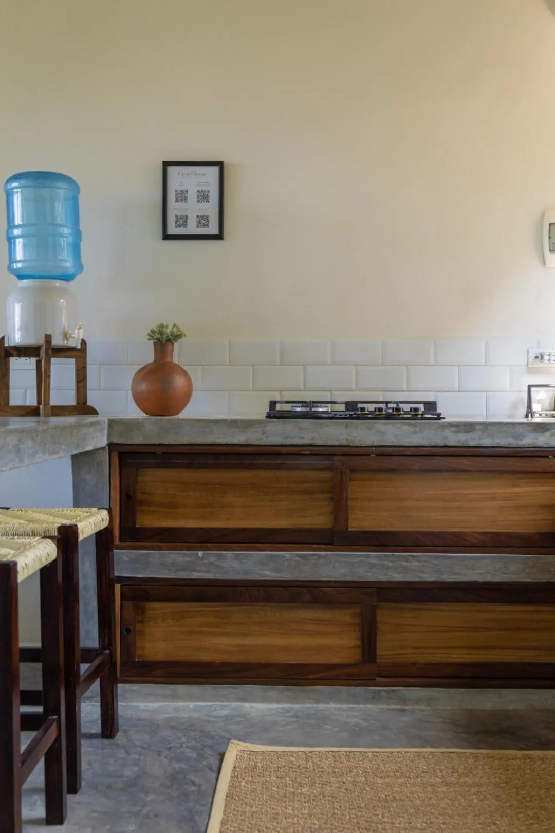 Kitchen or kitchenette in Casa Mauna Boutique Hotel