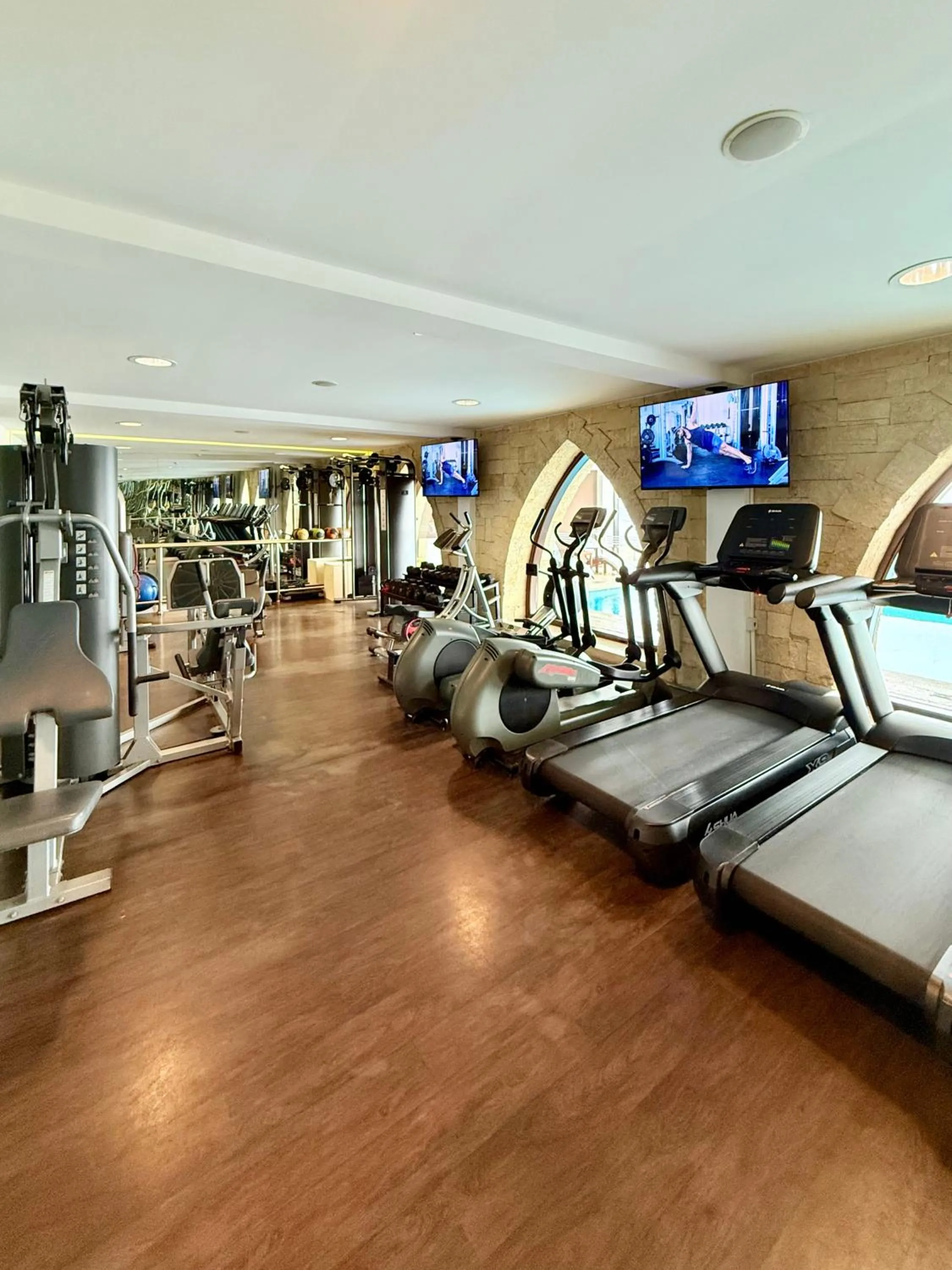 Fitness centre/facilities in Arkin Palm Beach Hotel