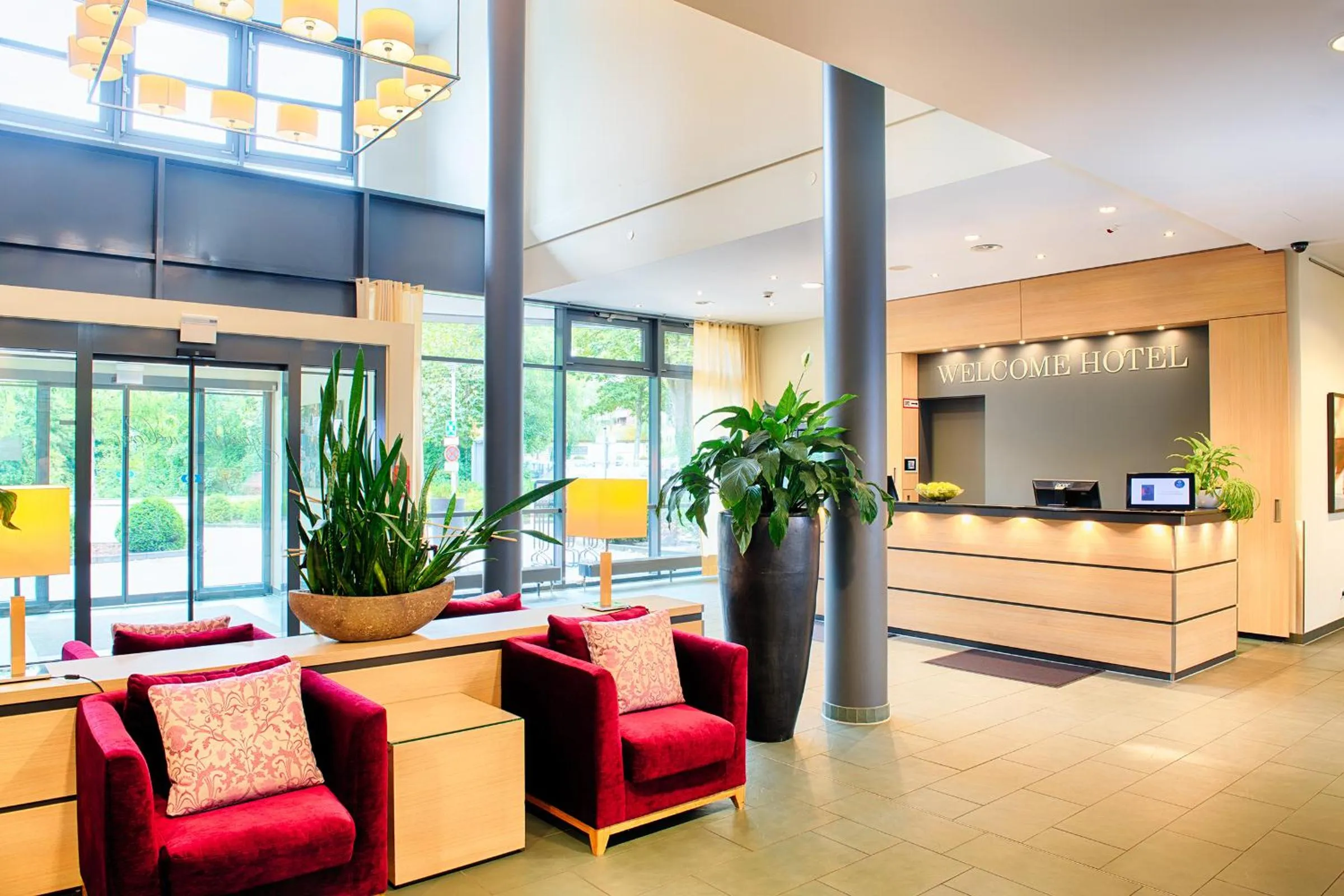 Lobby or reception in Welcome Hotel Paderborn