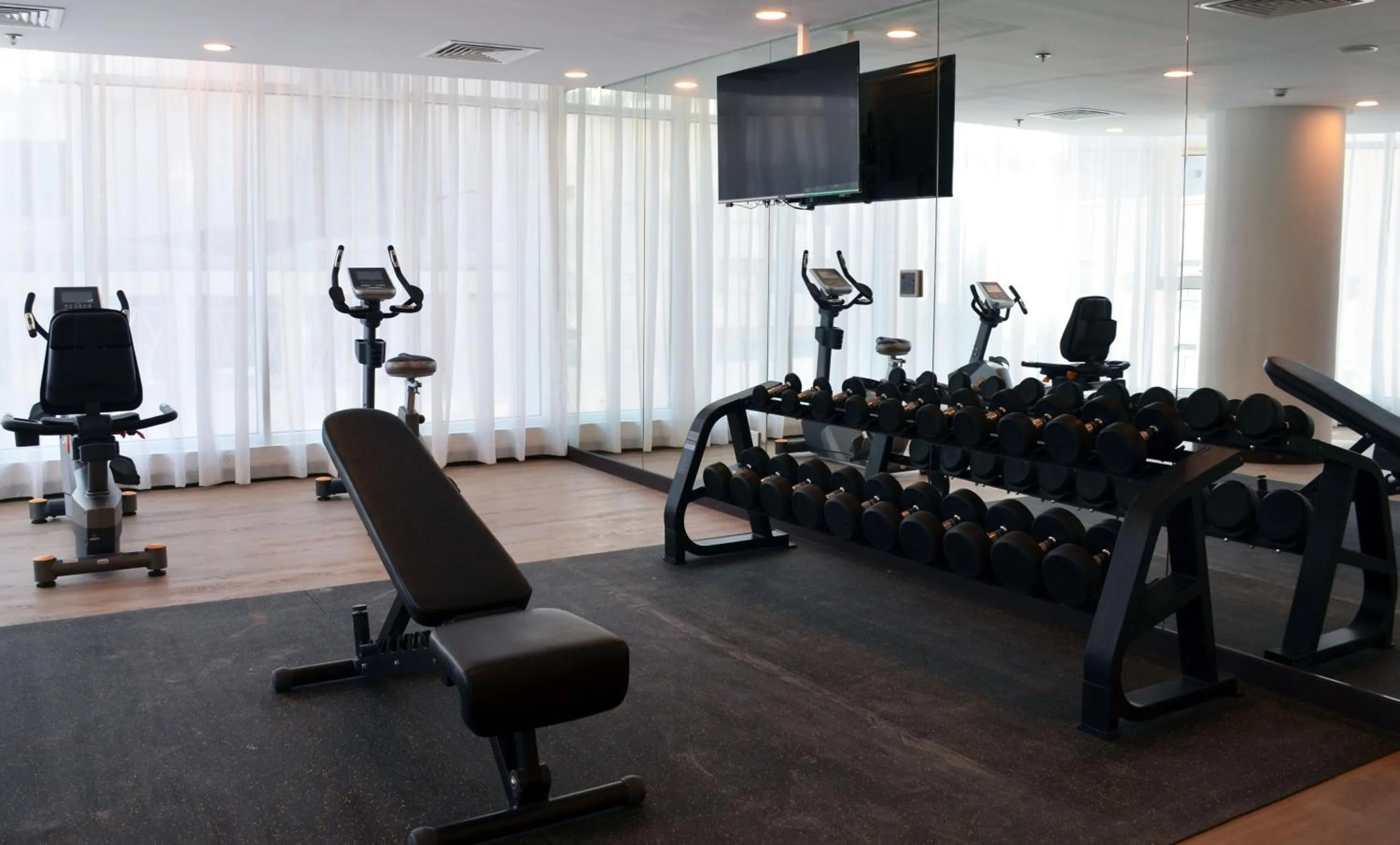 Fitness centre/facilities in The Lodge Suites