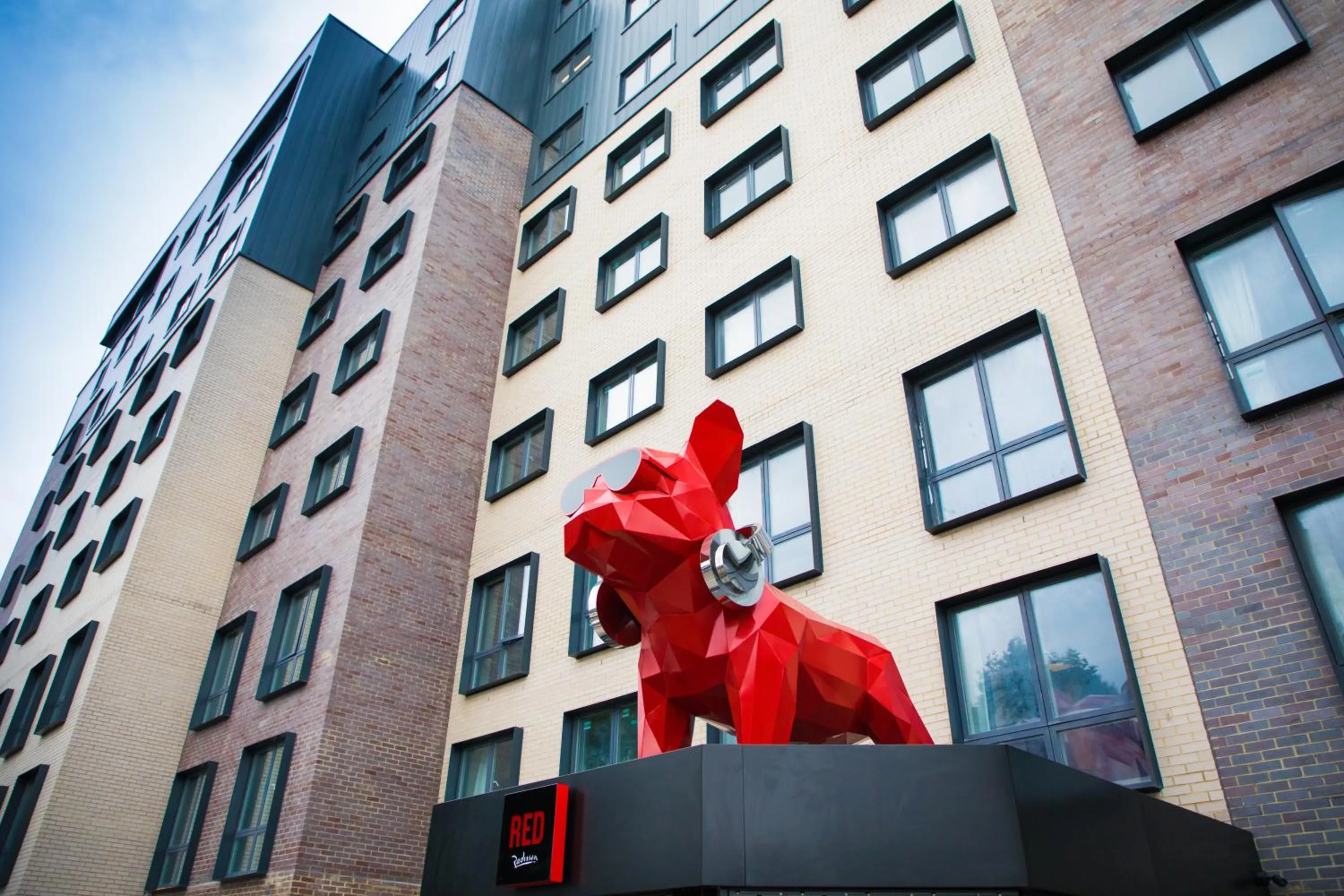 Property building in Radisson RED London Greenwich The O2