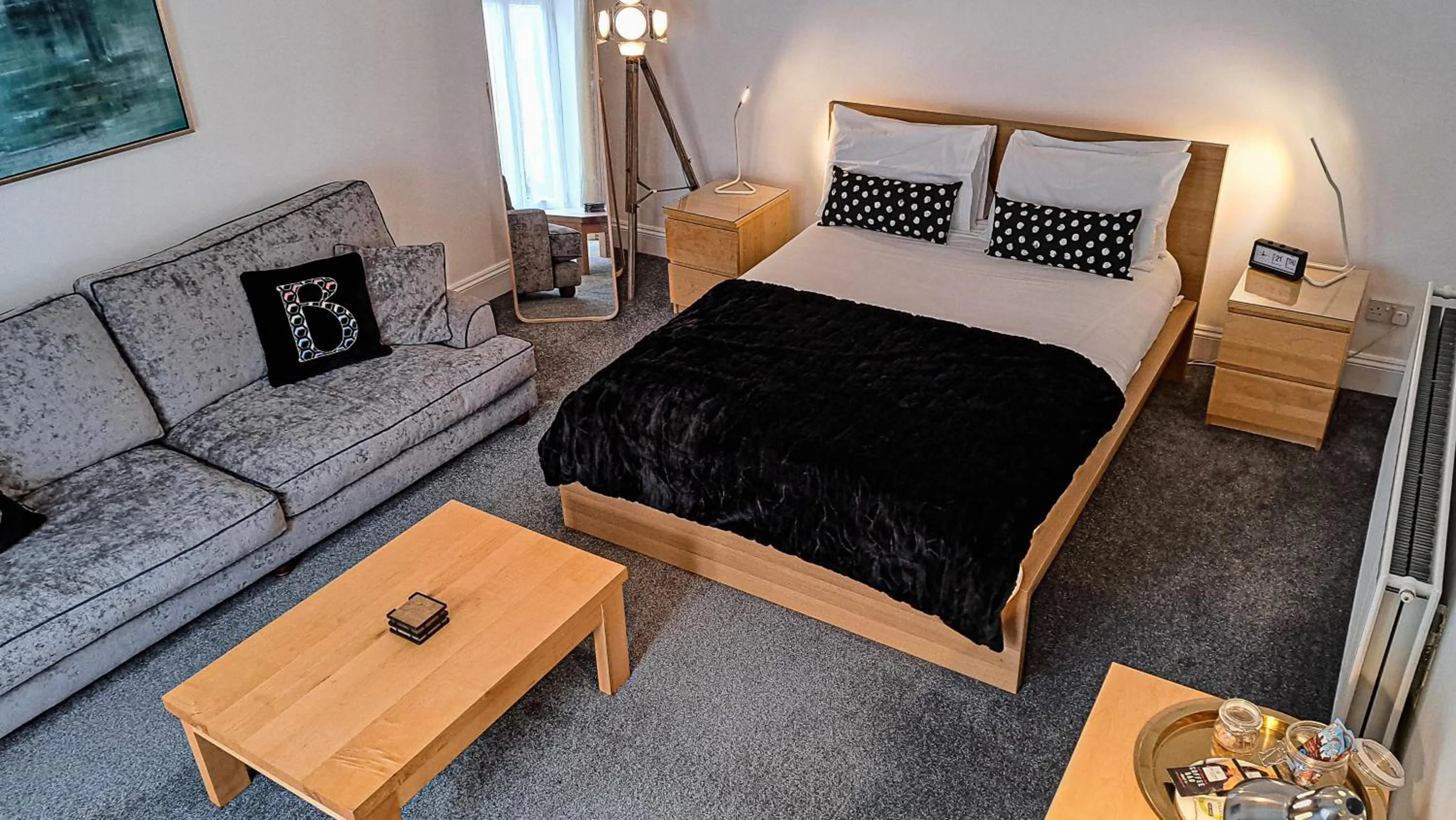 Bedroom, Bed in The Old Vicarage