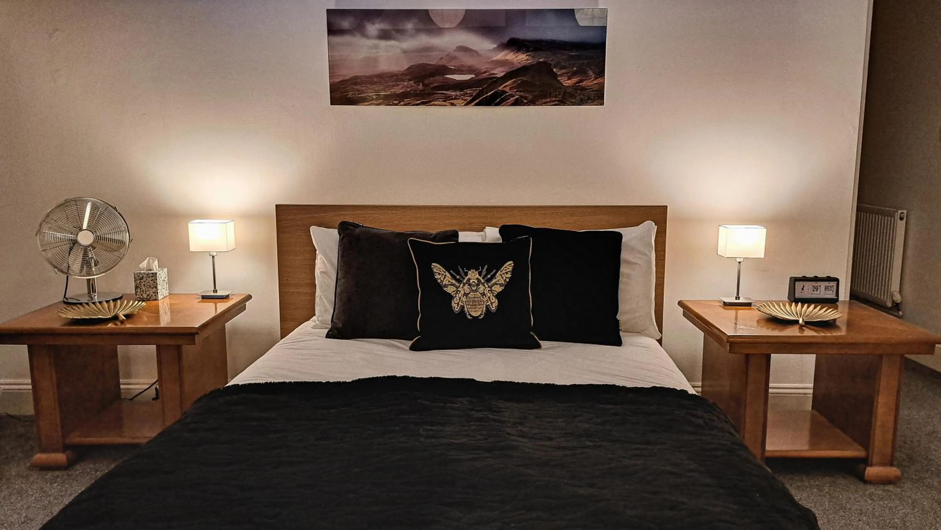 Bed in The Old Vicarage