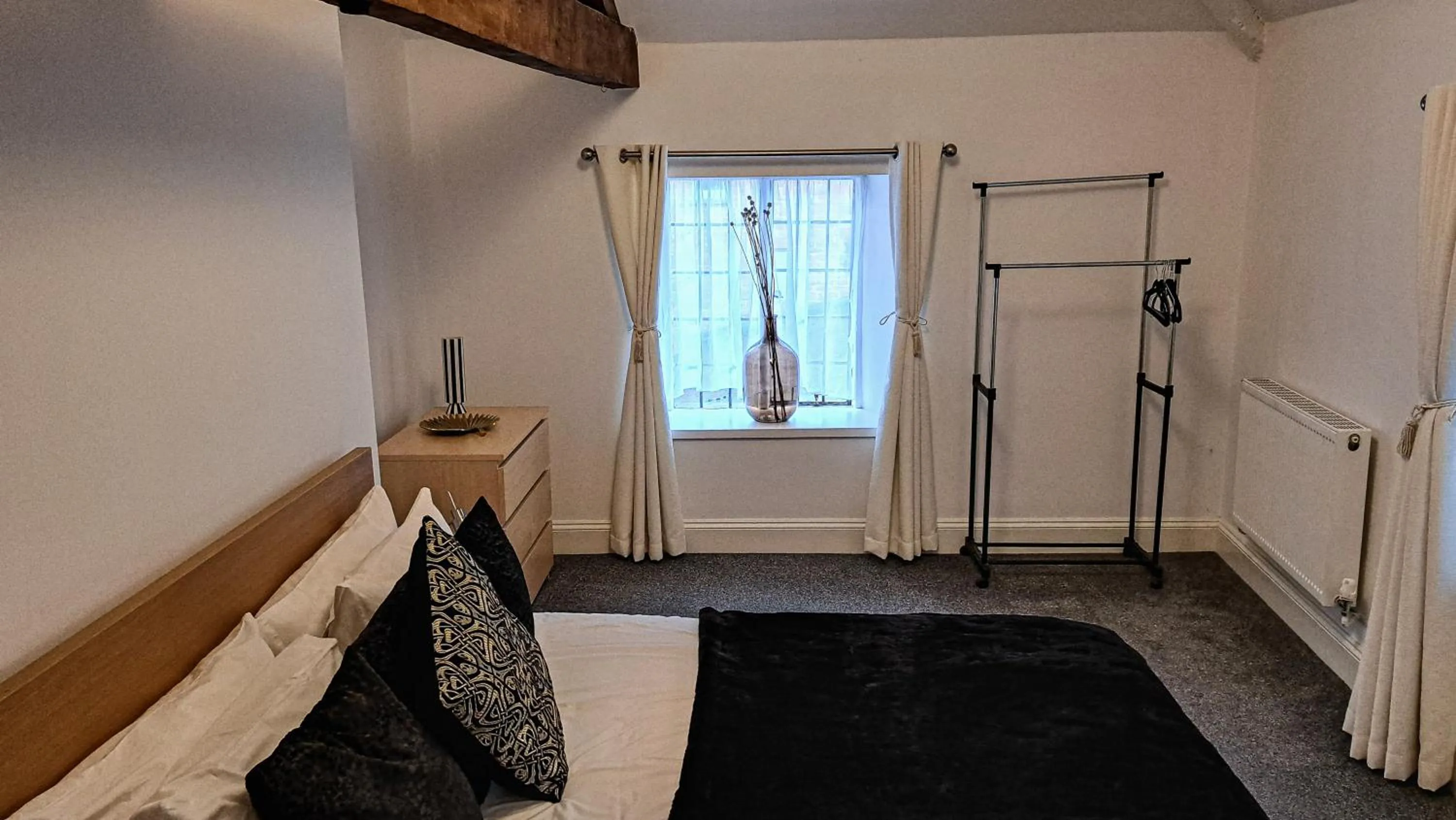 Bedroom in The Old Vicarage