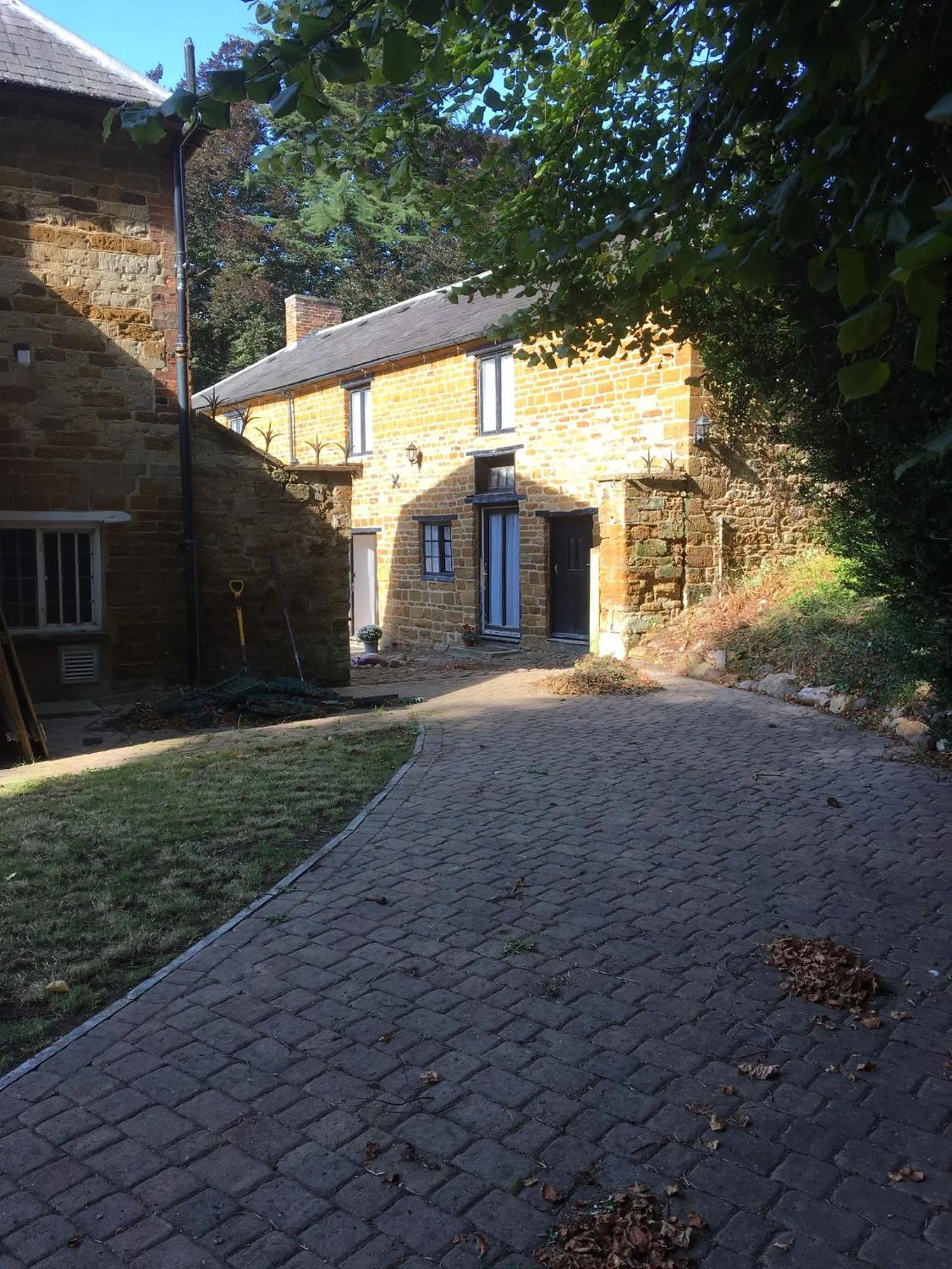 Facade/entrance in The Old Vicarage