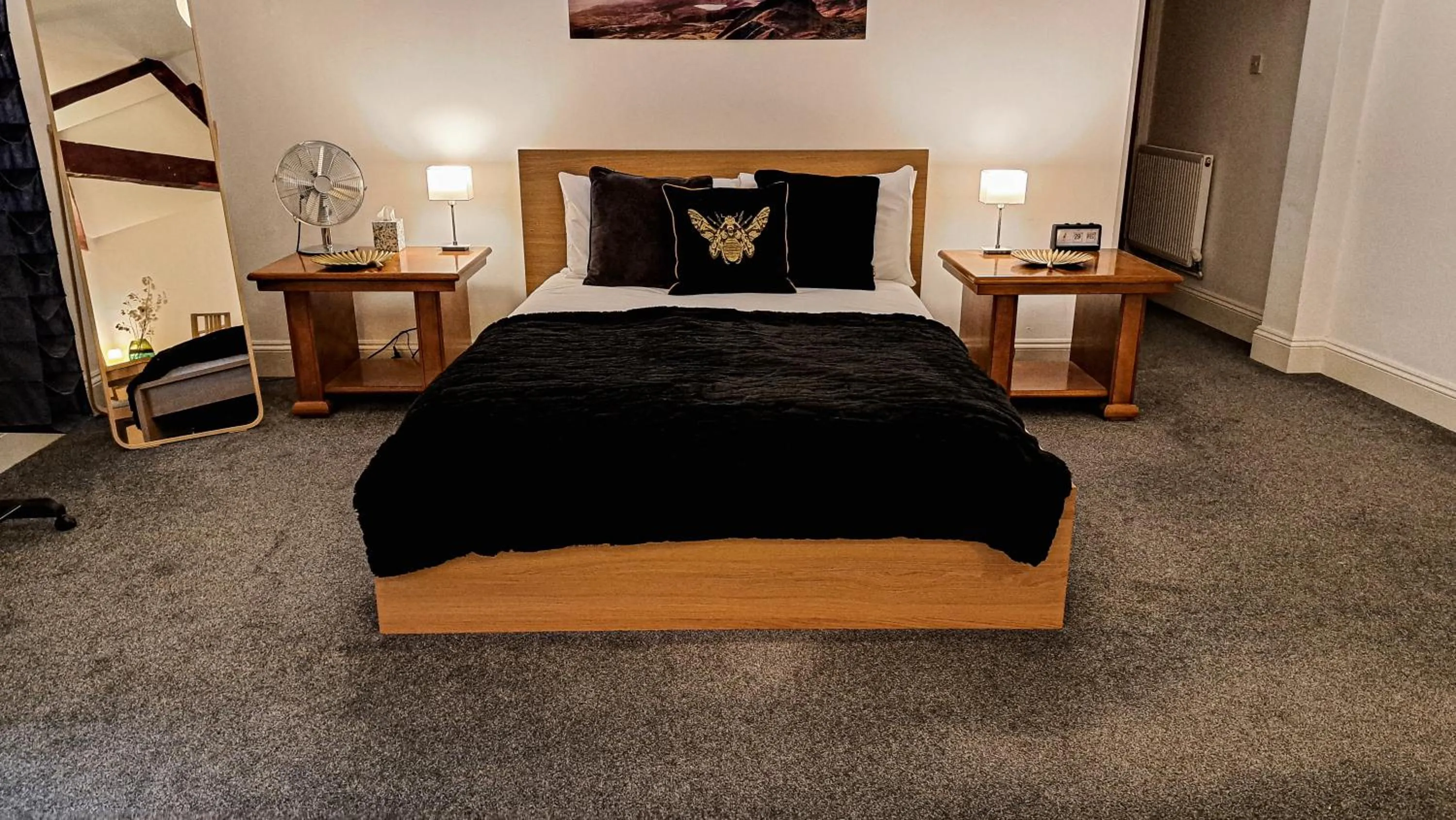 Bed in The Old Vicarage