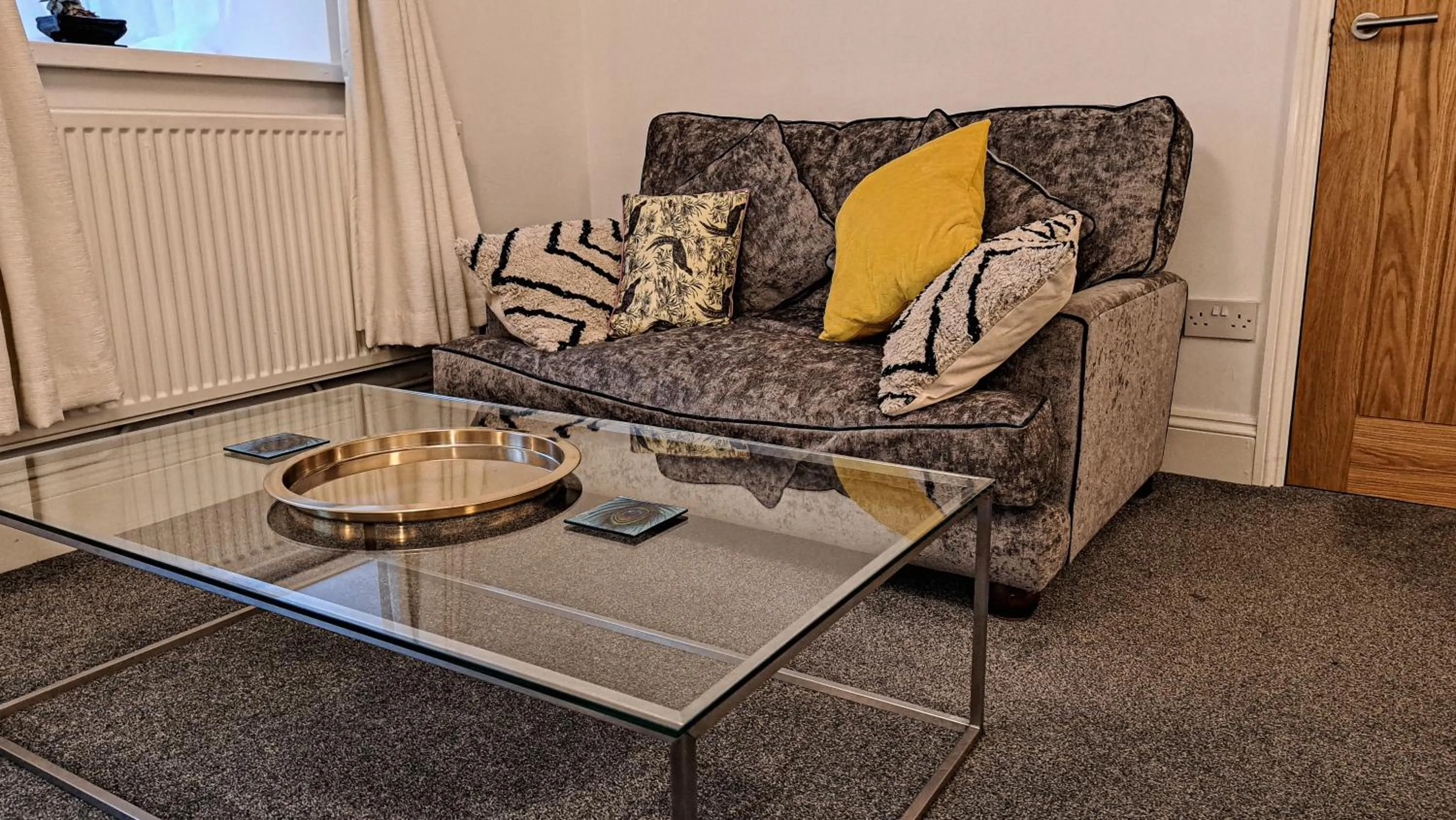 Seating area in The Old Vicarage