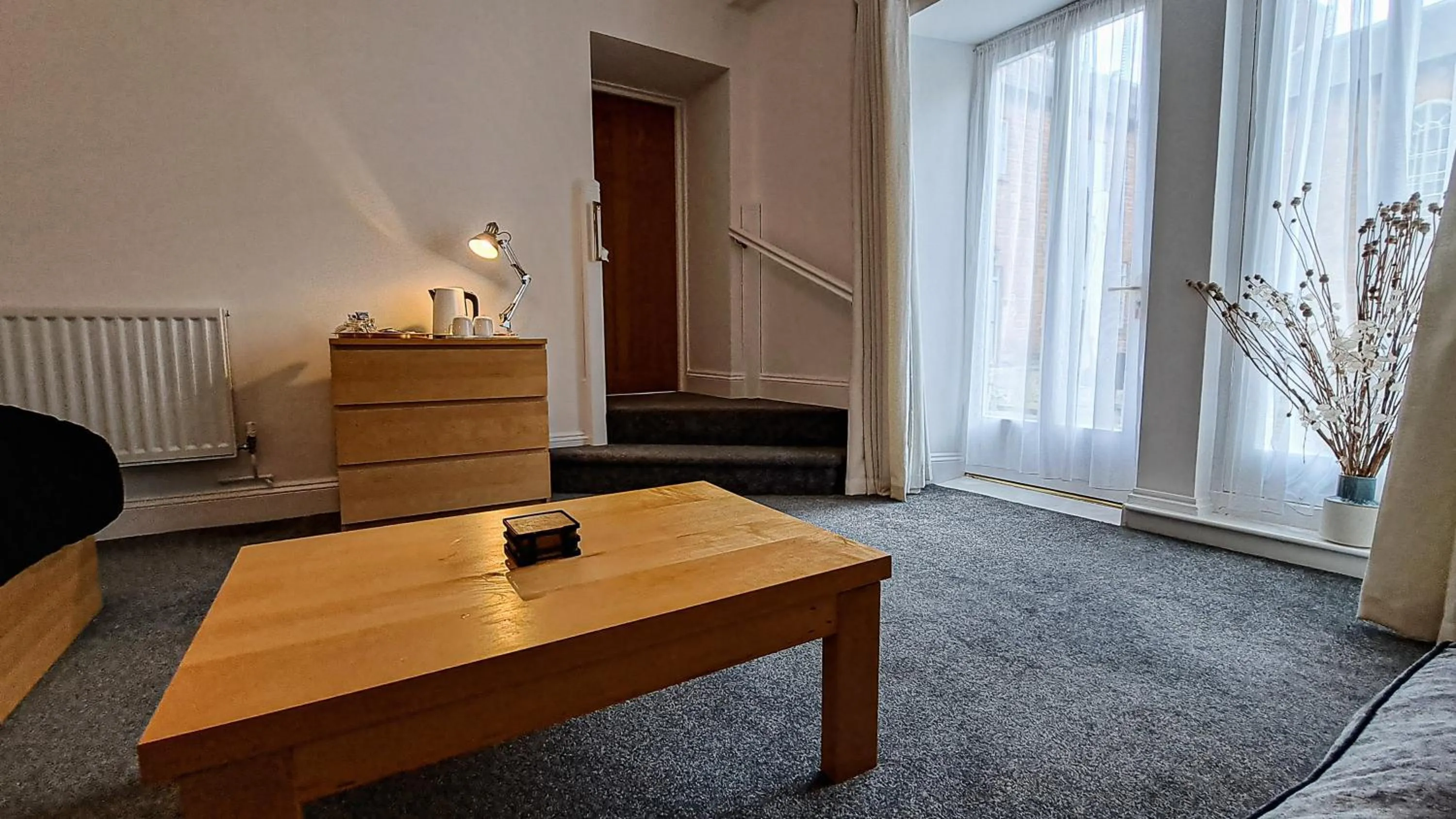 Seating area in The Old Vicarage