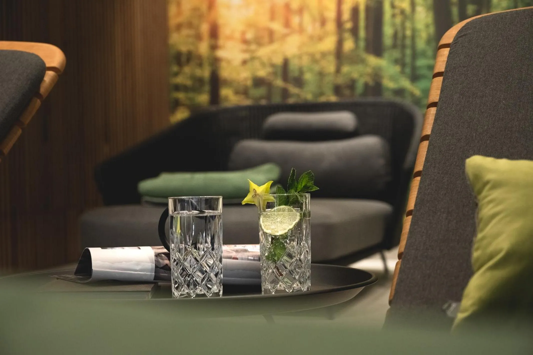 Spa and wellness centre/facilities in Hotel VierJahreszeiten am Seilersee