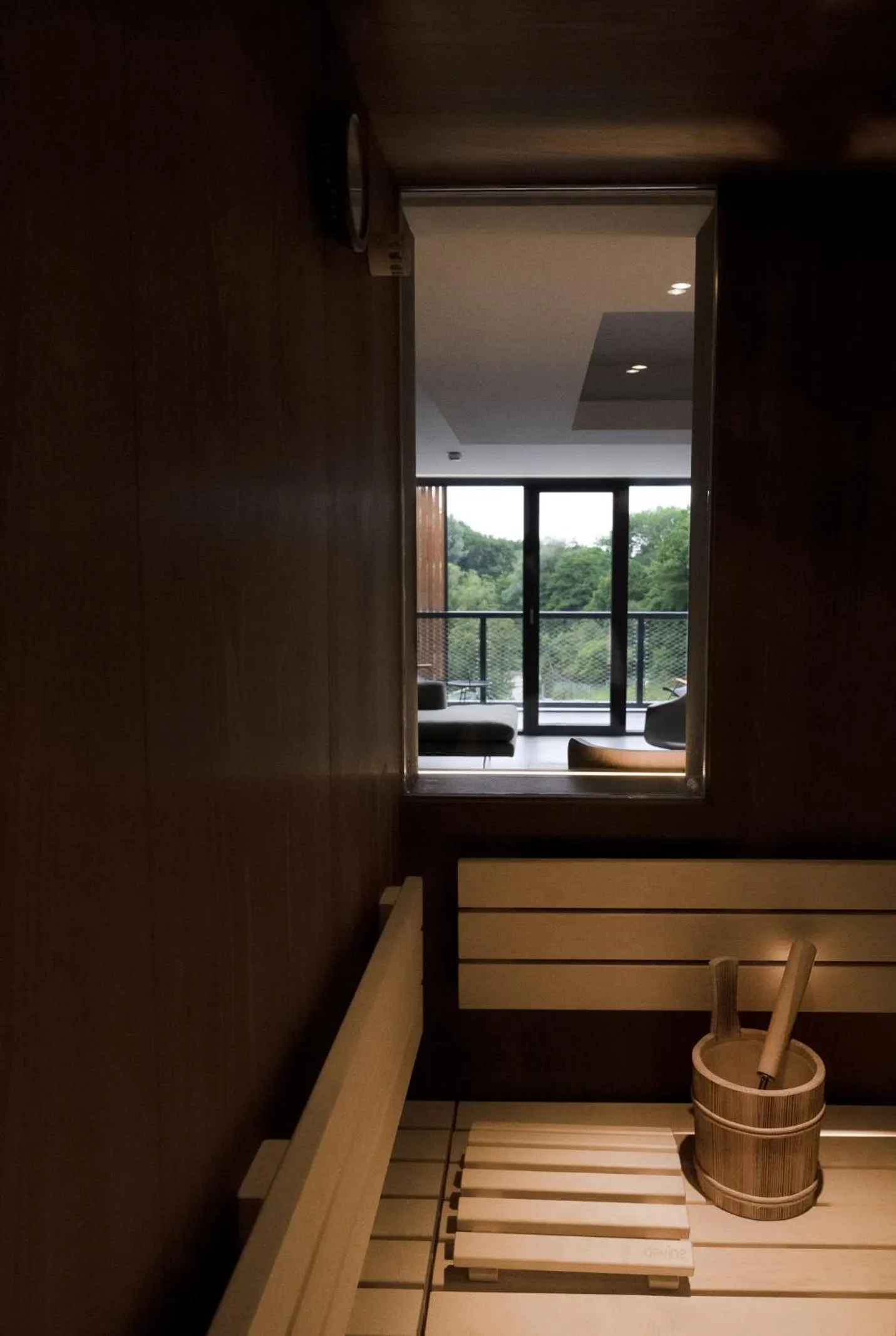 Sauna in Hotel VierJahreszeiten am Seilersee