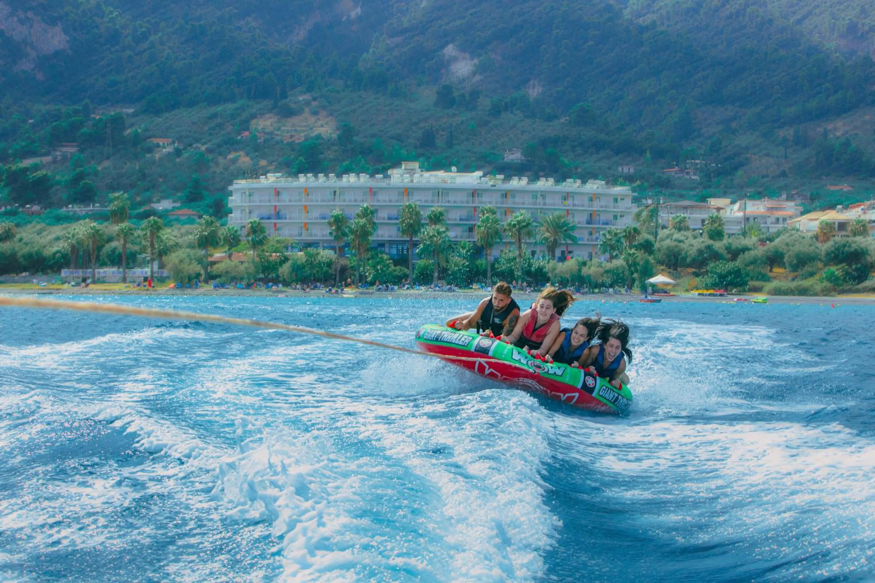 Aqua park in HOTEL SISSY