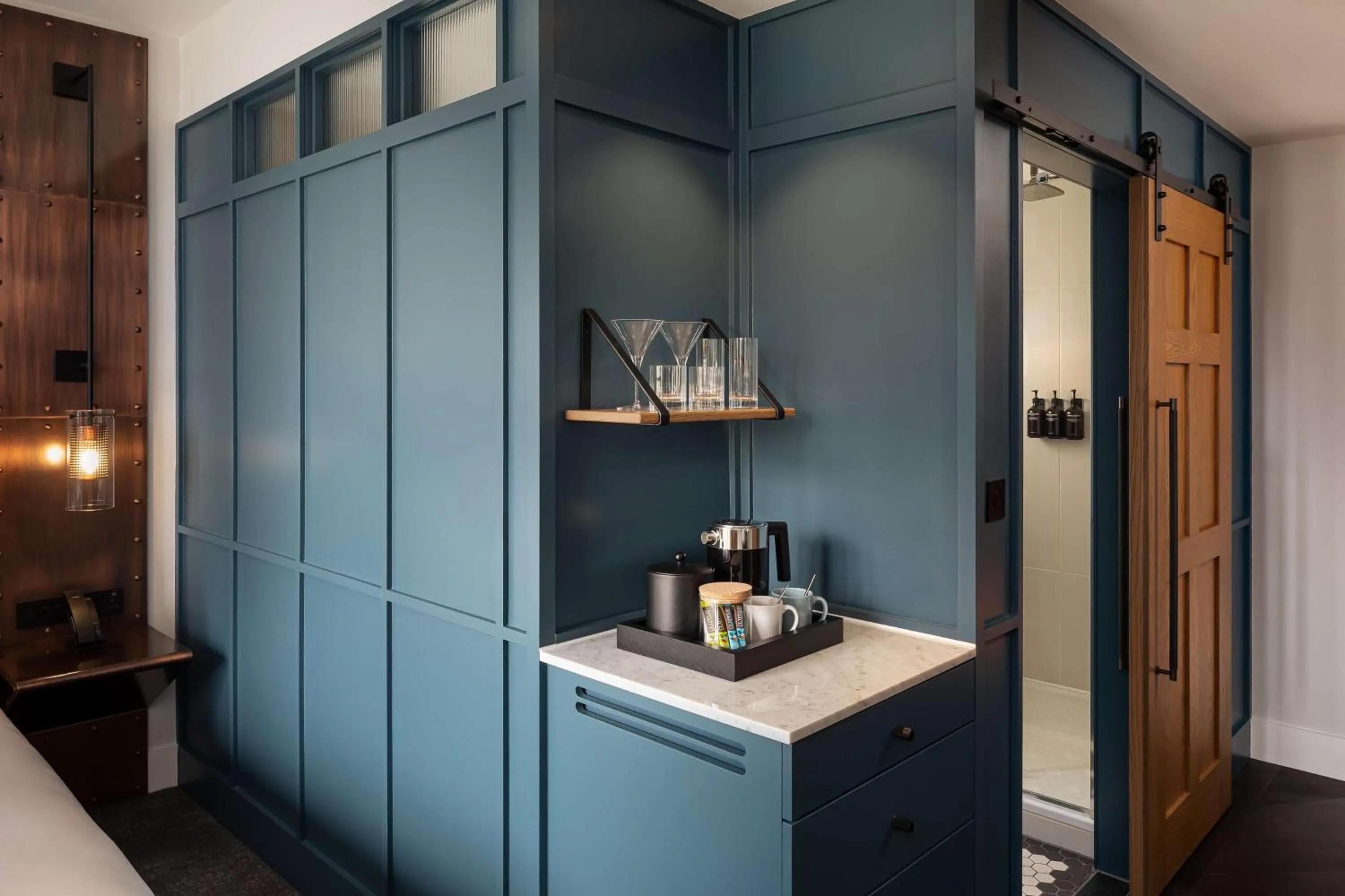 Coffee/tea facilities in The Gantry London, Curio Collection By Hilton