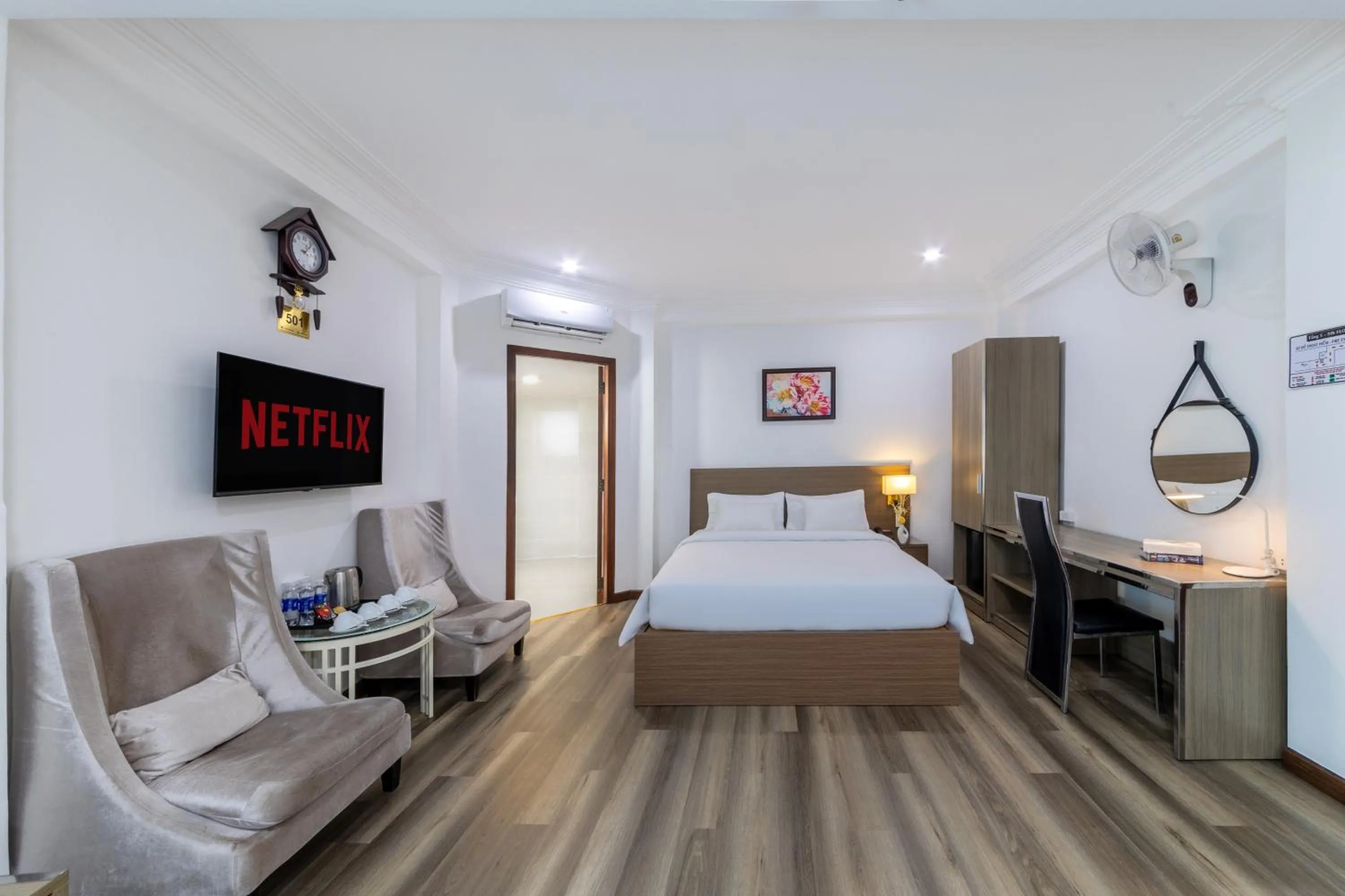 Bed in A25 Hotel - 14 Phó Đức Chính