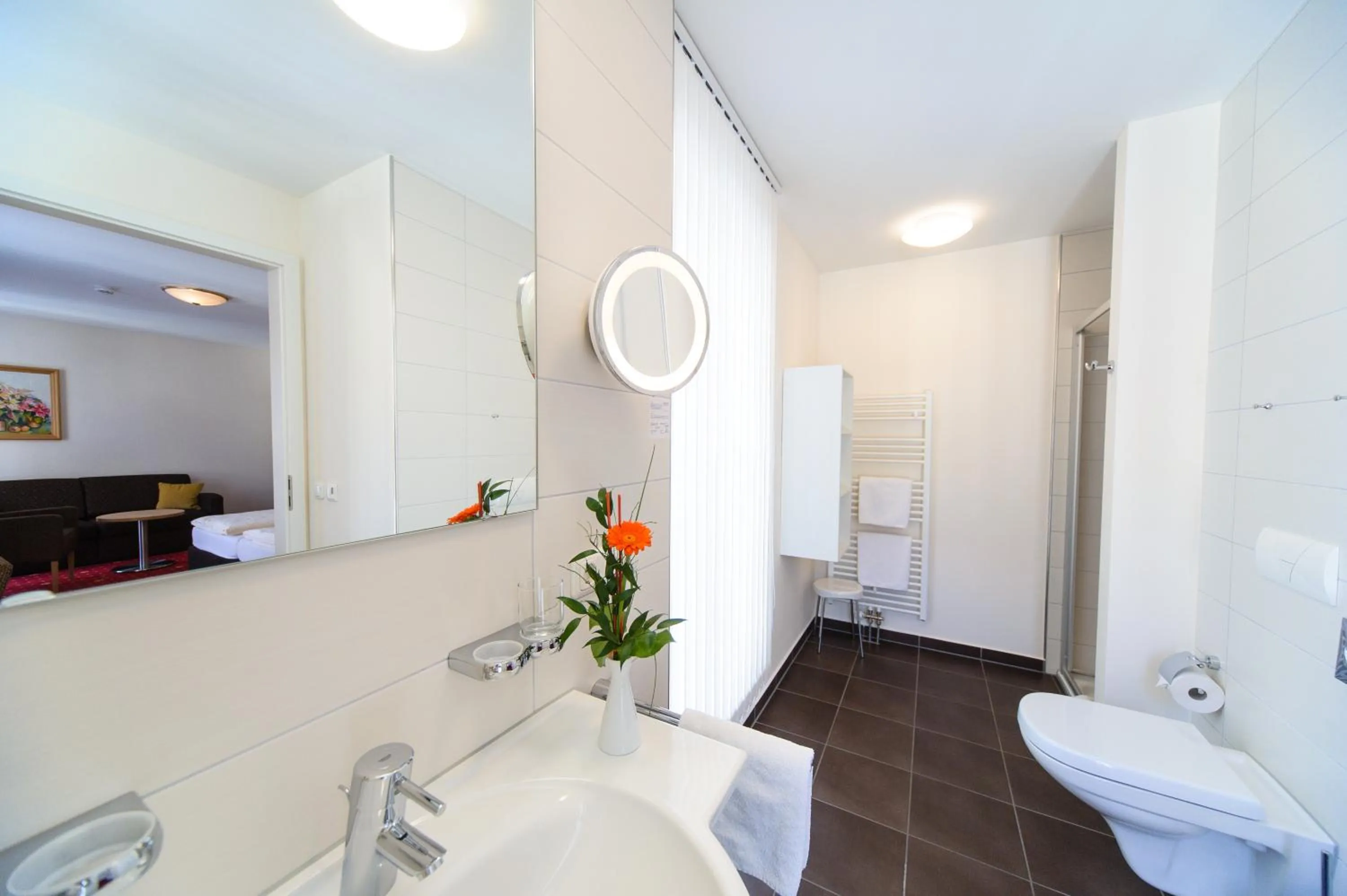 Bathroom in Akzent Hotel Goldner Stern