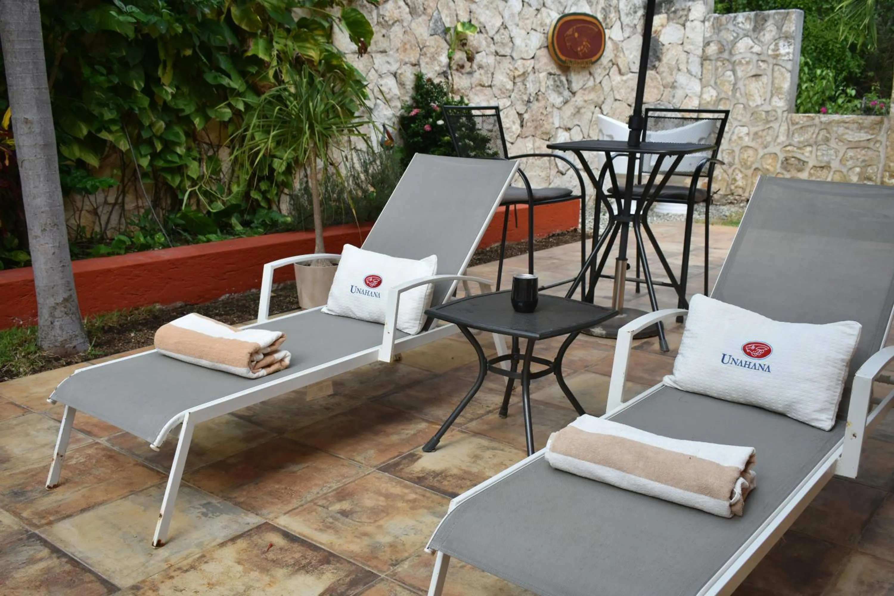 Patio in VILLA UNAHANA